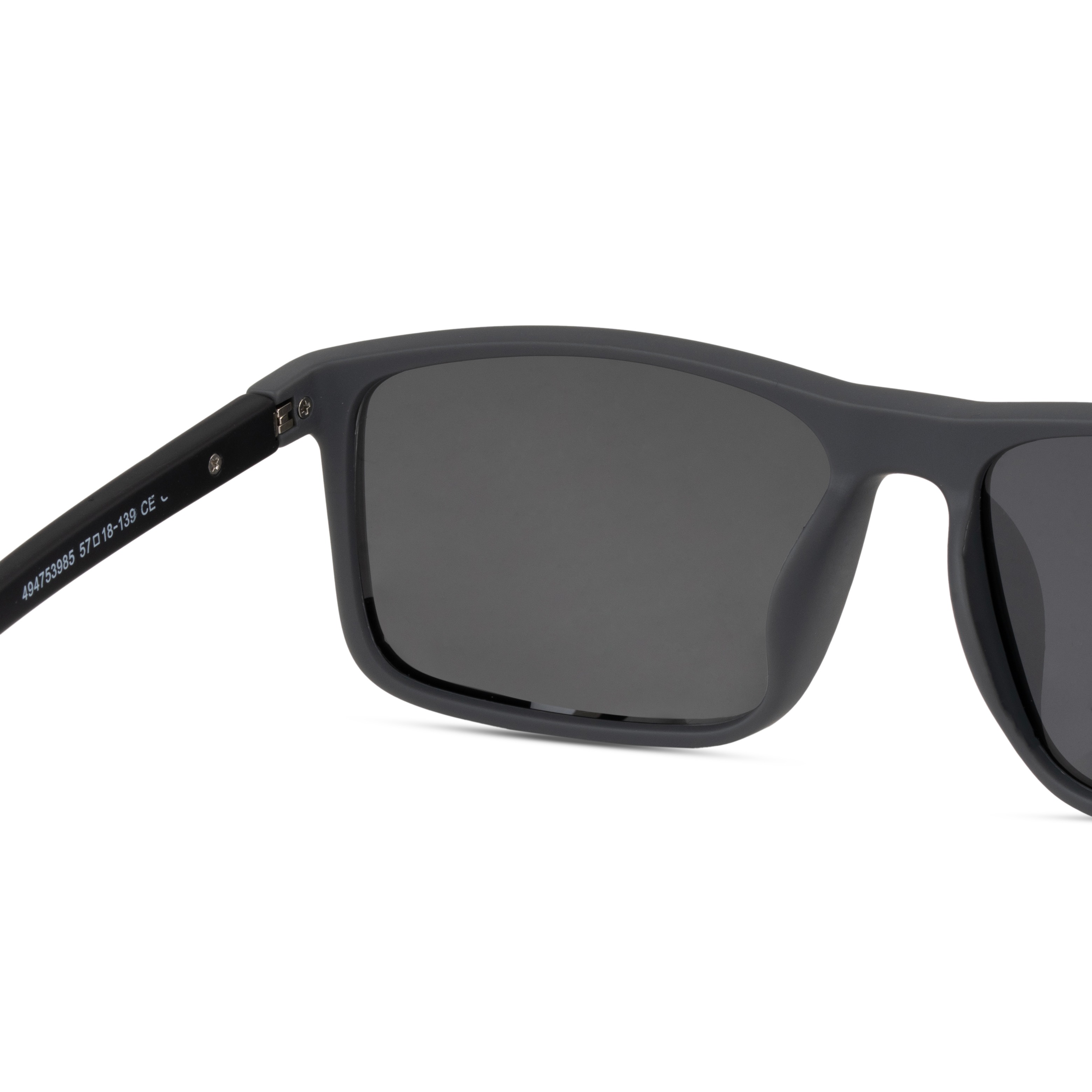 Grey Rectangle Sunglasses for Men