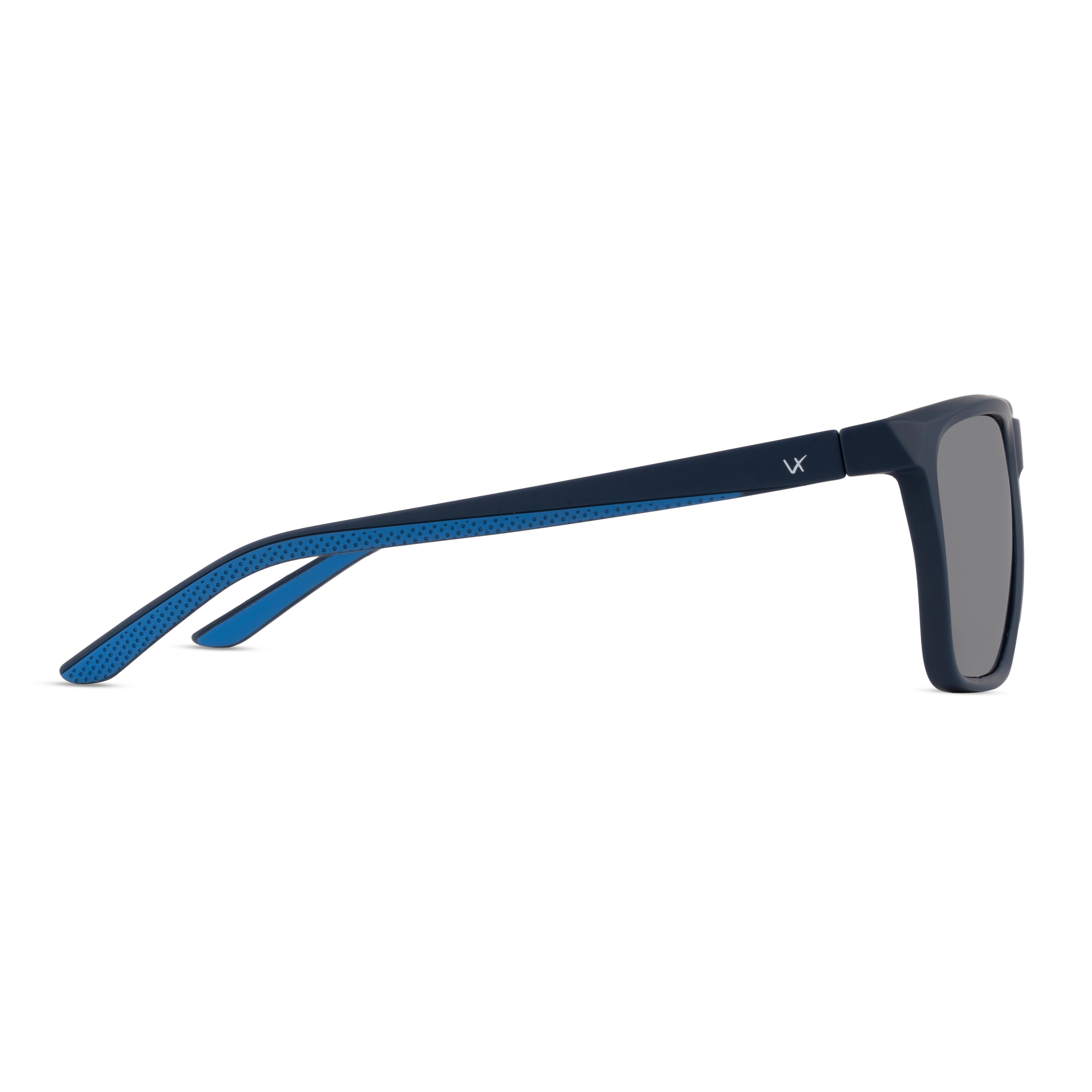 Blue Rectangle Sunglasses for Men