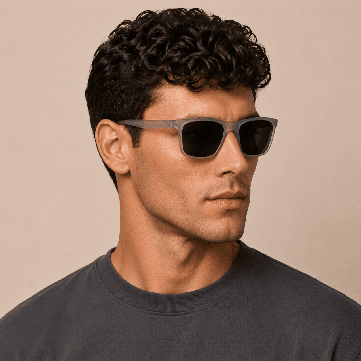 Grey Wayfarer Sunglasses for Men