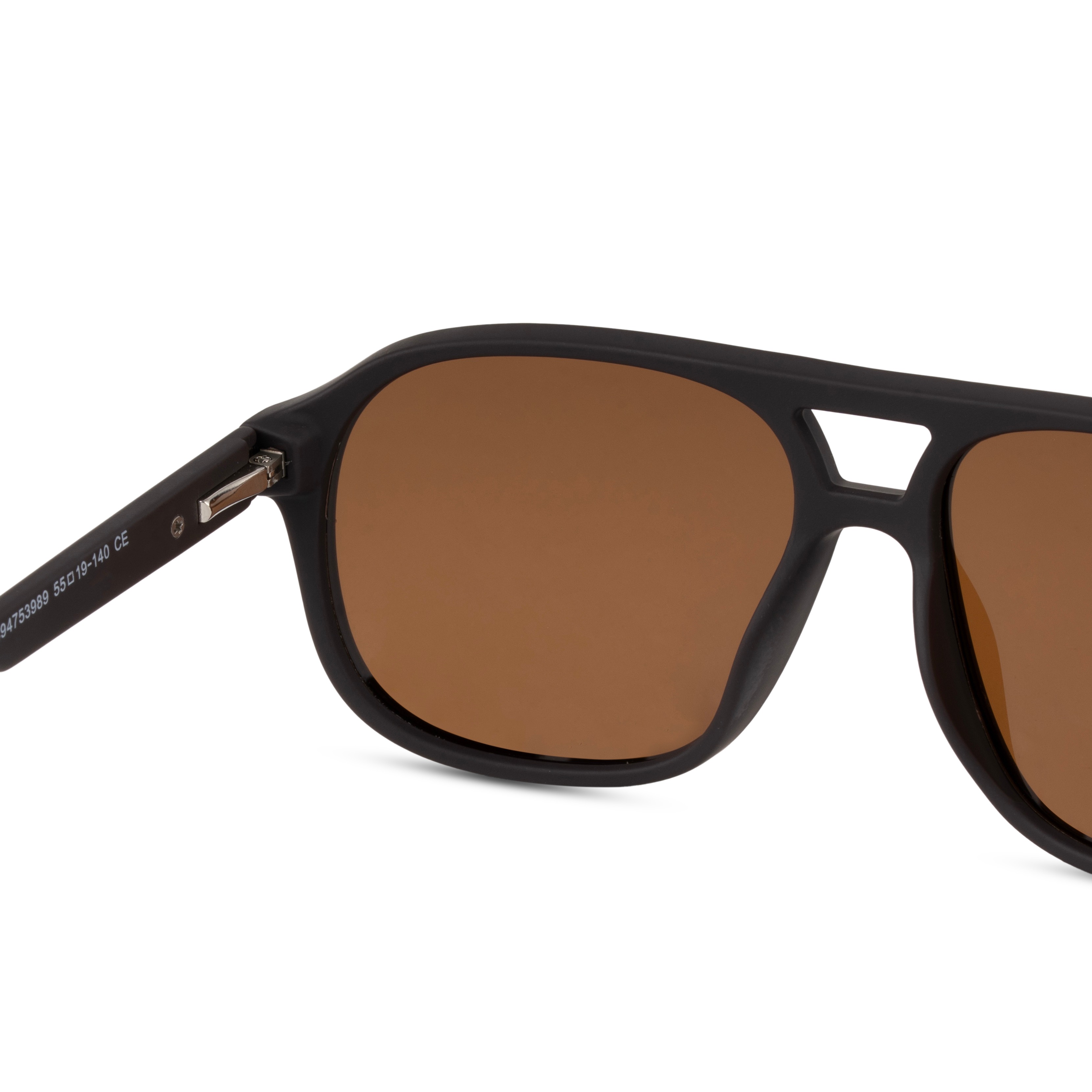 Brown Rectangle Sunglasses for Men
