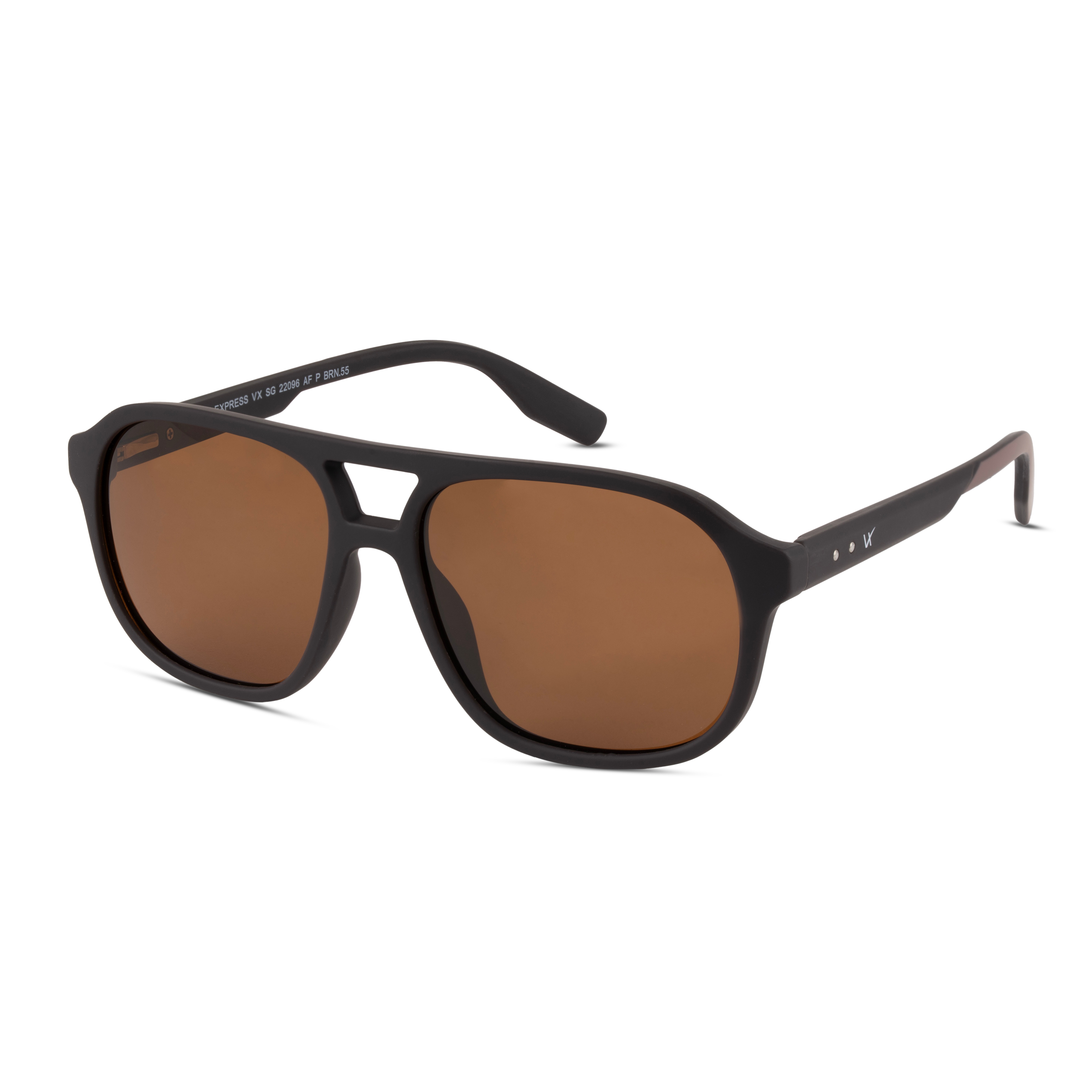 Brown Rectangle Sunglasses for Men