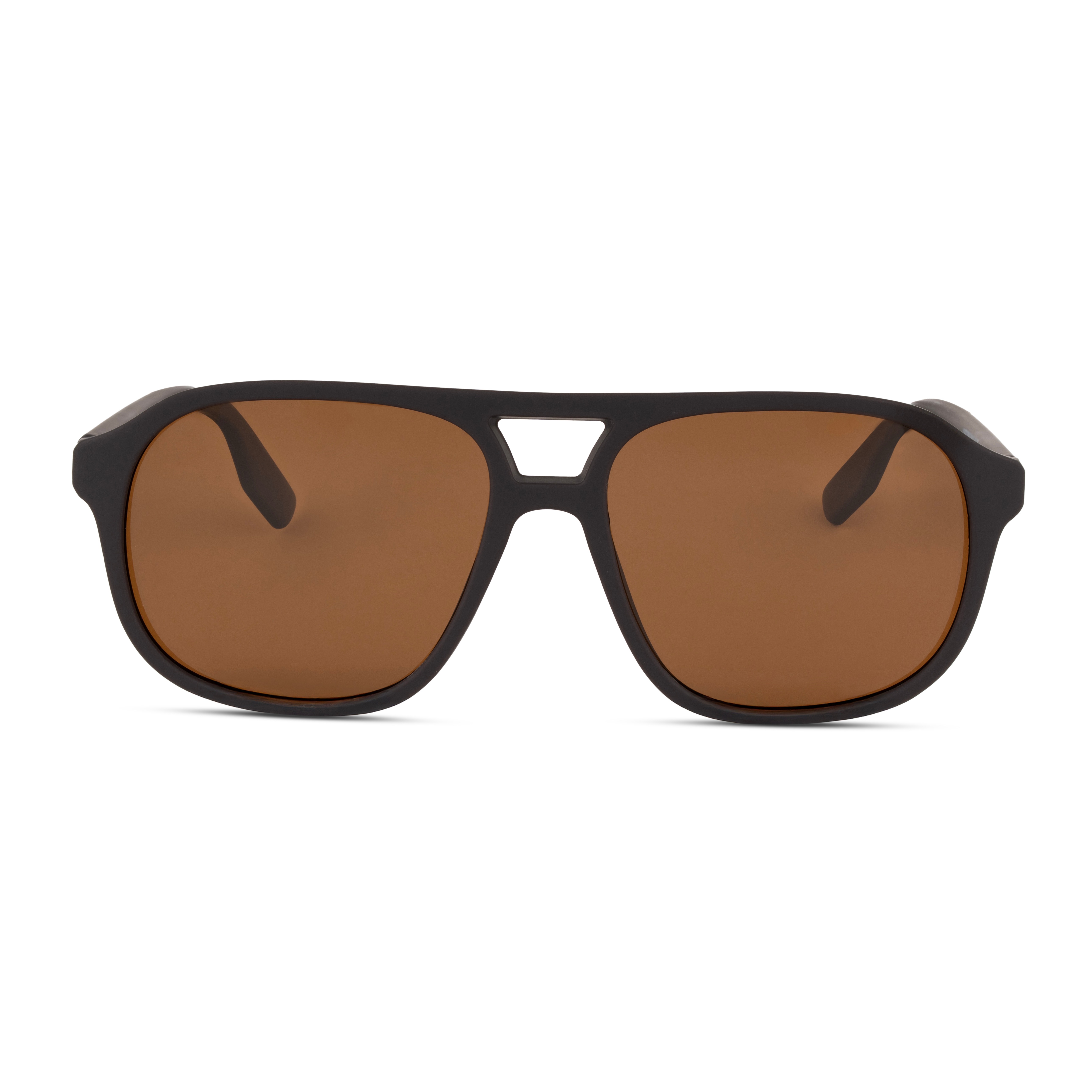 Brown Rectangle Sunglasses for Men