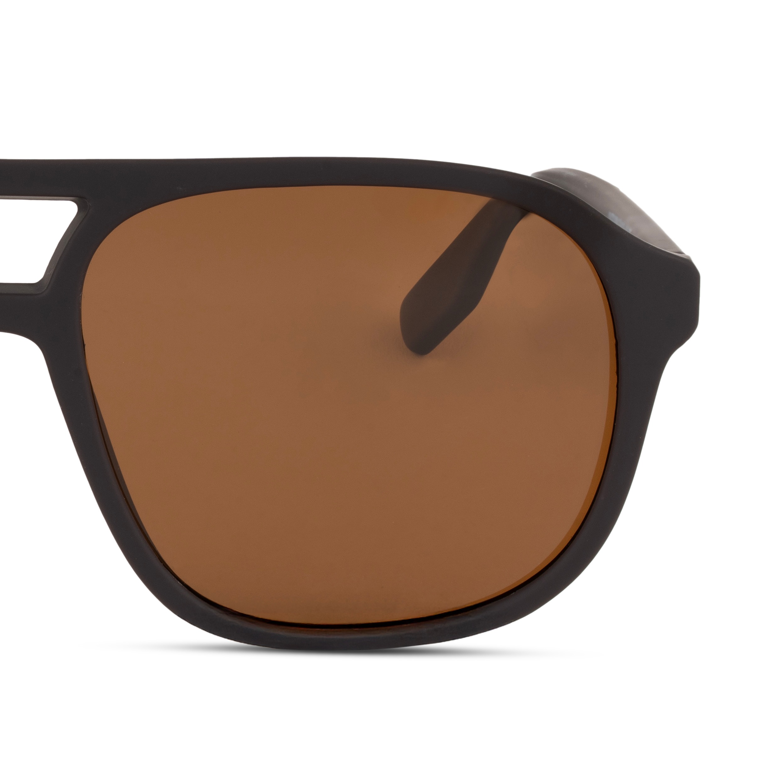 Brown Rectangle Sunglasses for Men