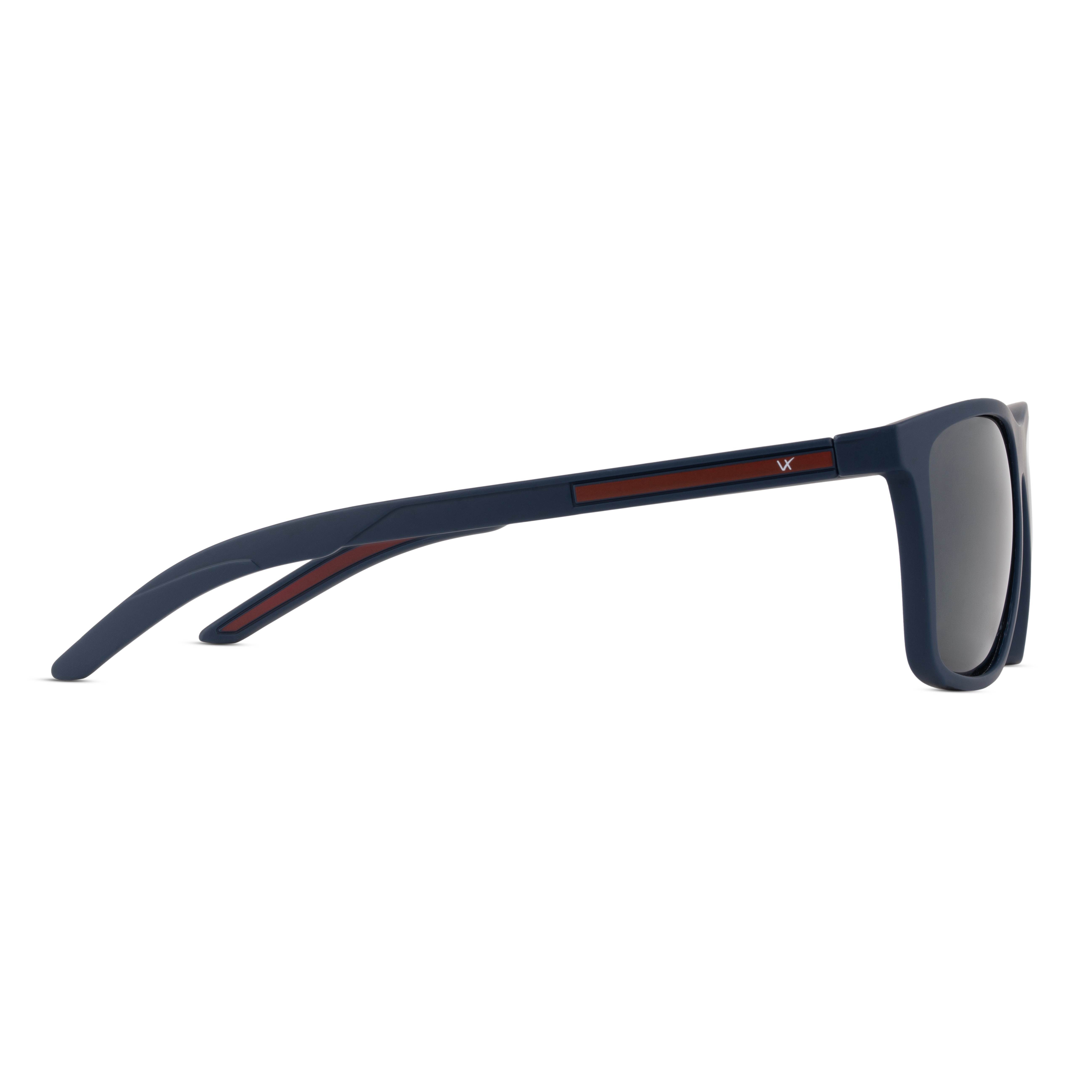 Blue Rectangle Sunglasses for Men