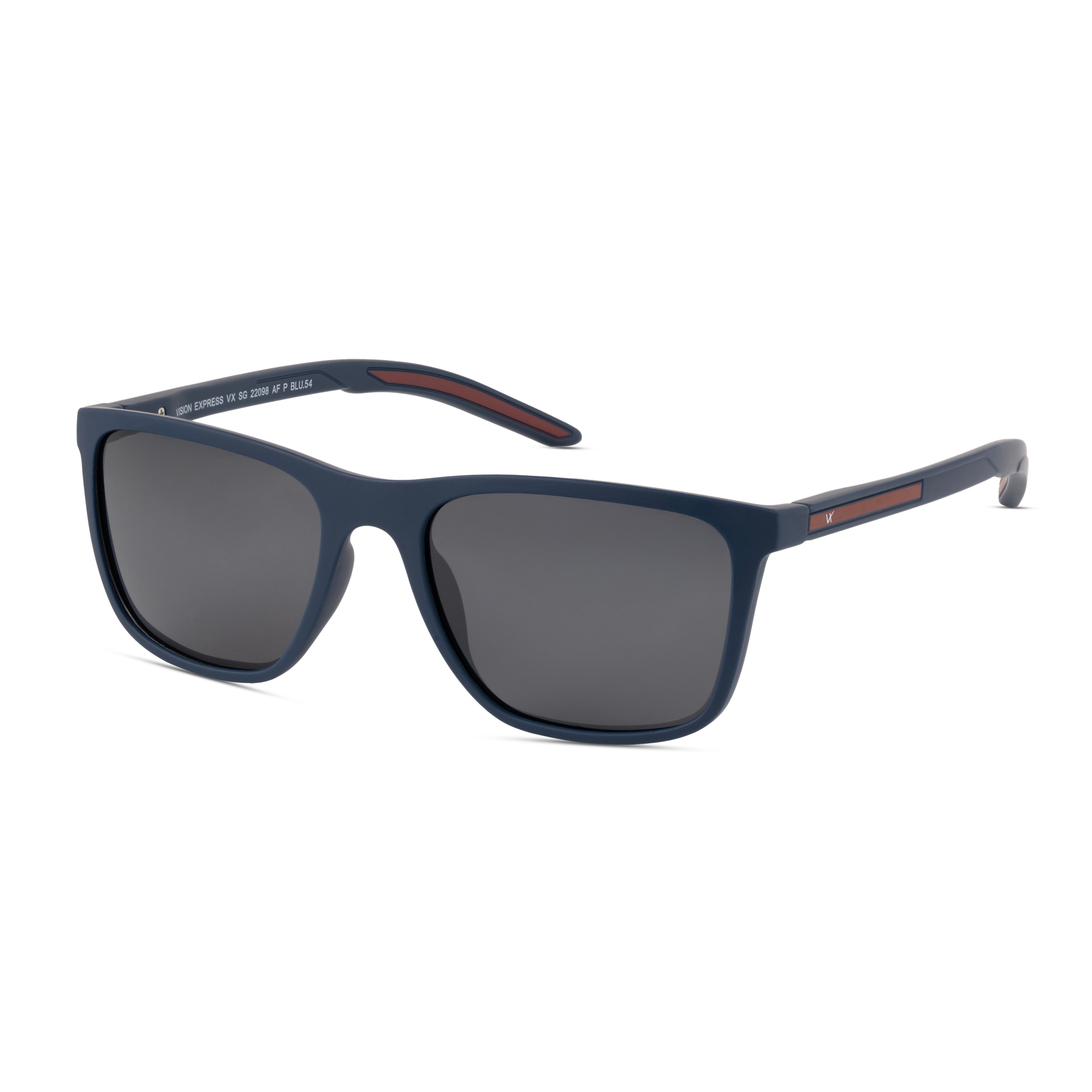 Blue Rectangle Sunglasses for Men