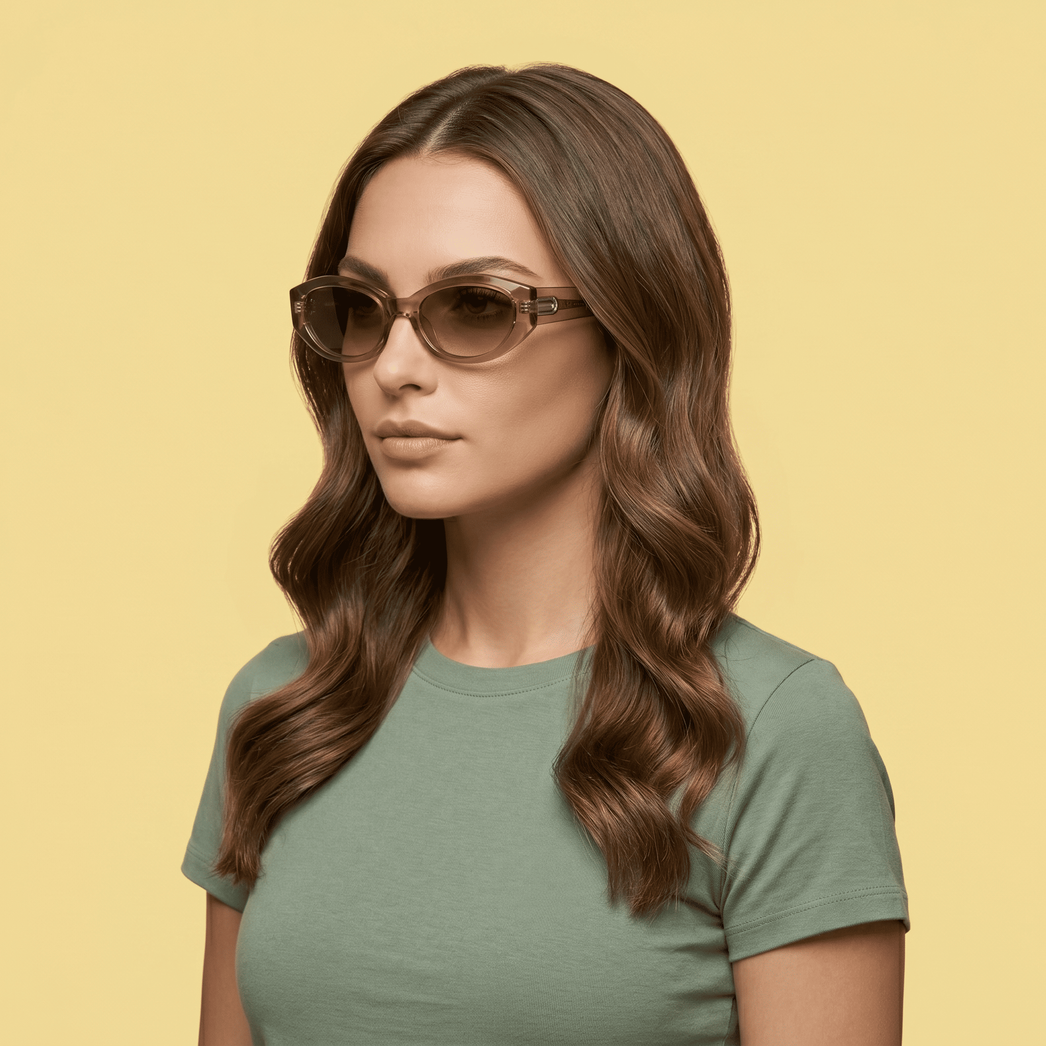 Pink Cat Eye Sunglasses for Women