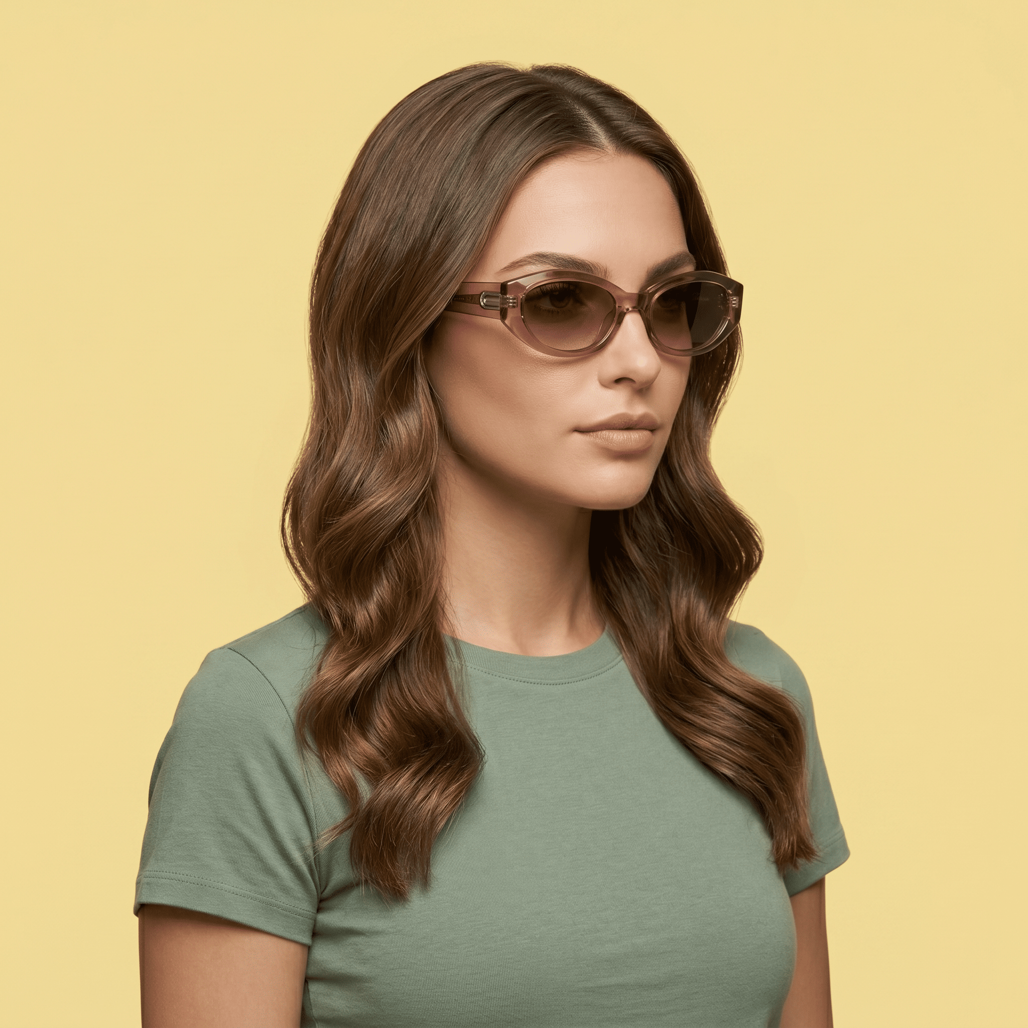 Pink Cat Eye Sunglasses for Women
