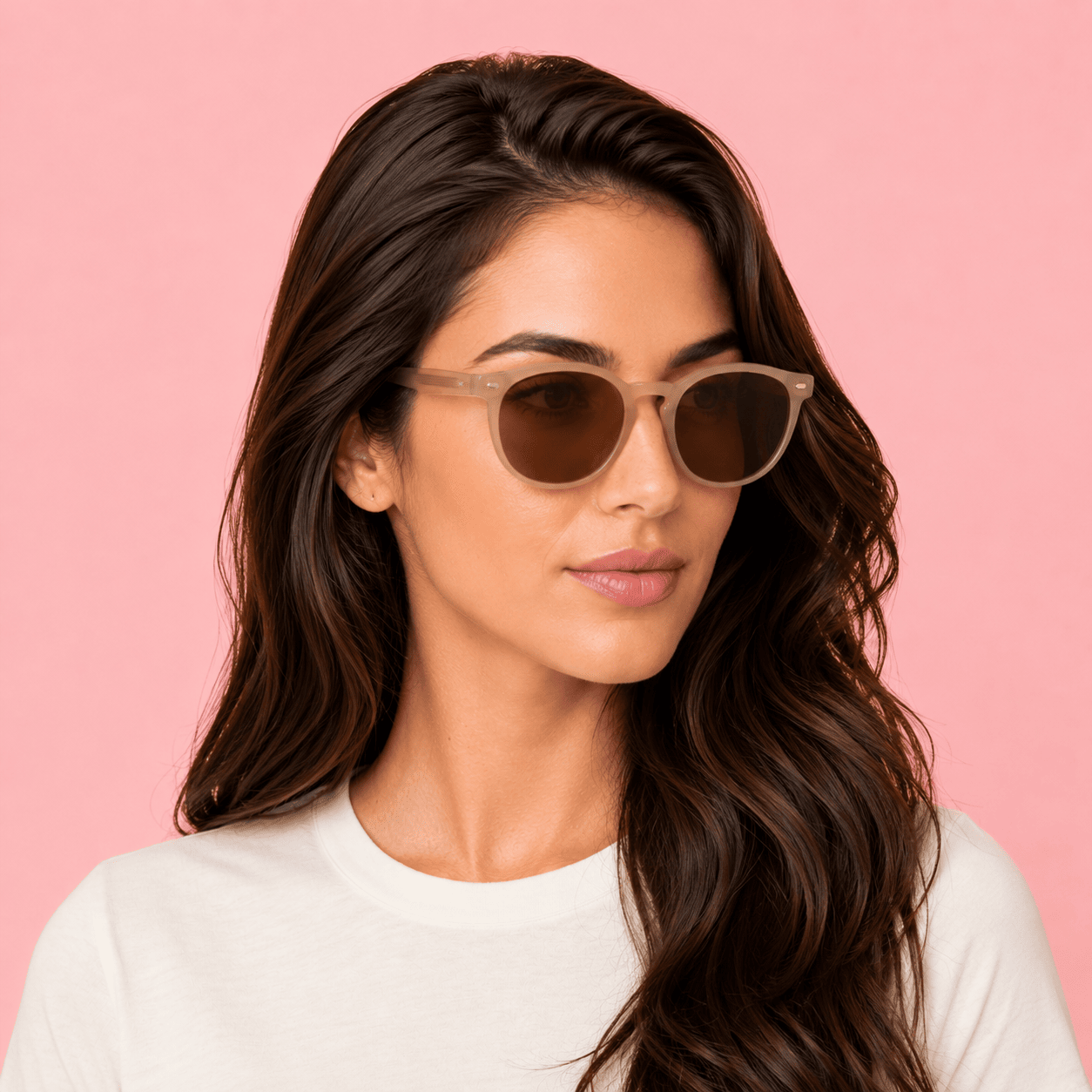 Brown ClubMaster Sunglasses for Women