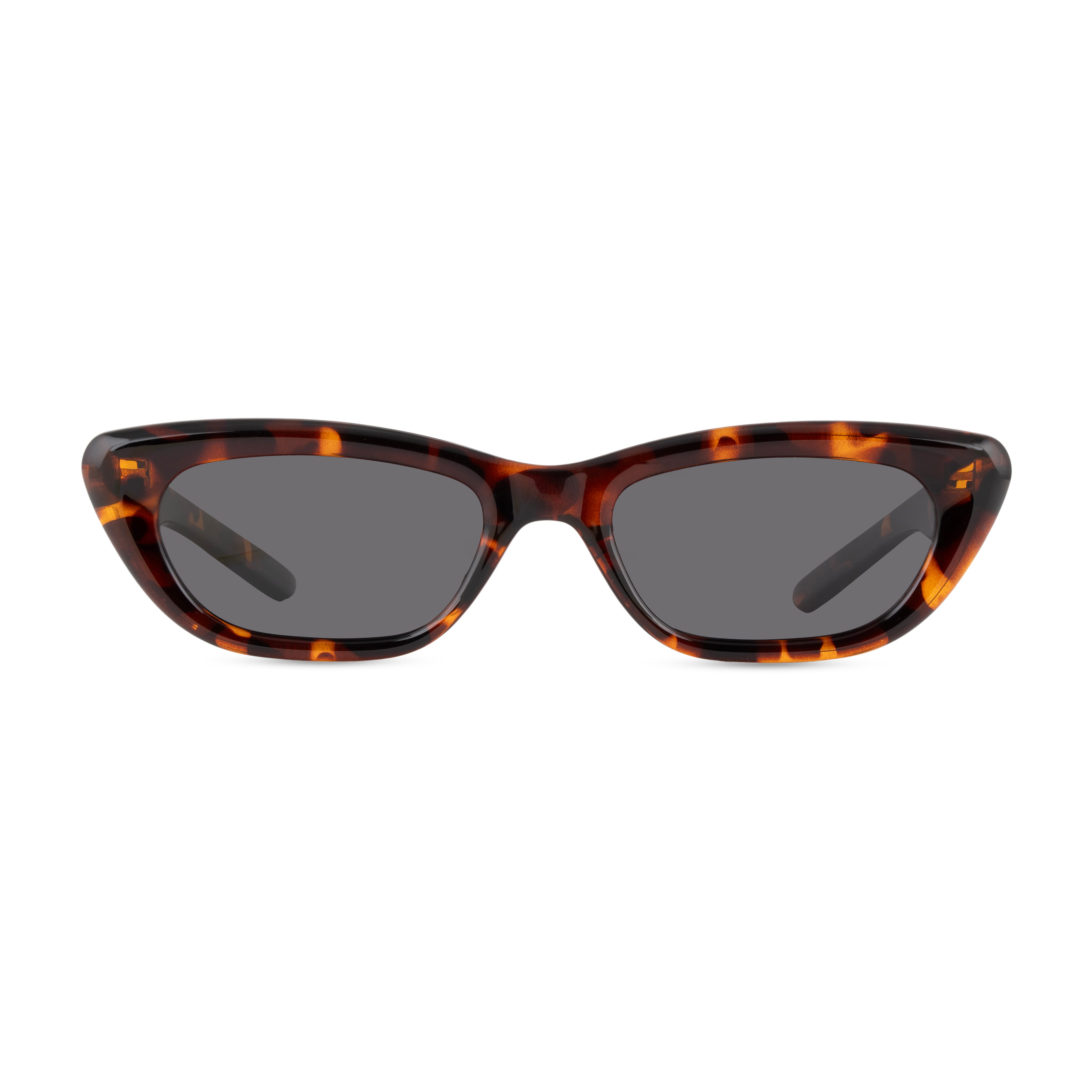 Brown Cat Eye Sunglasses for Women