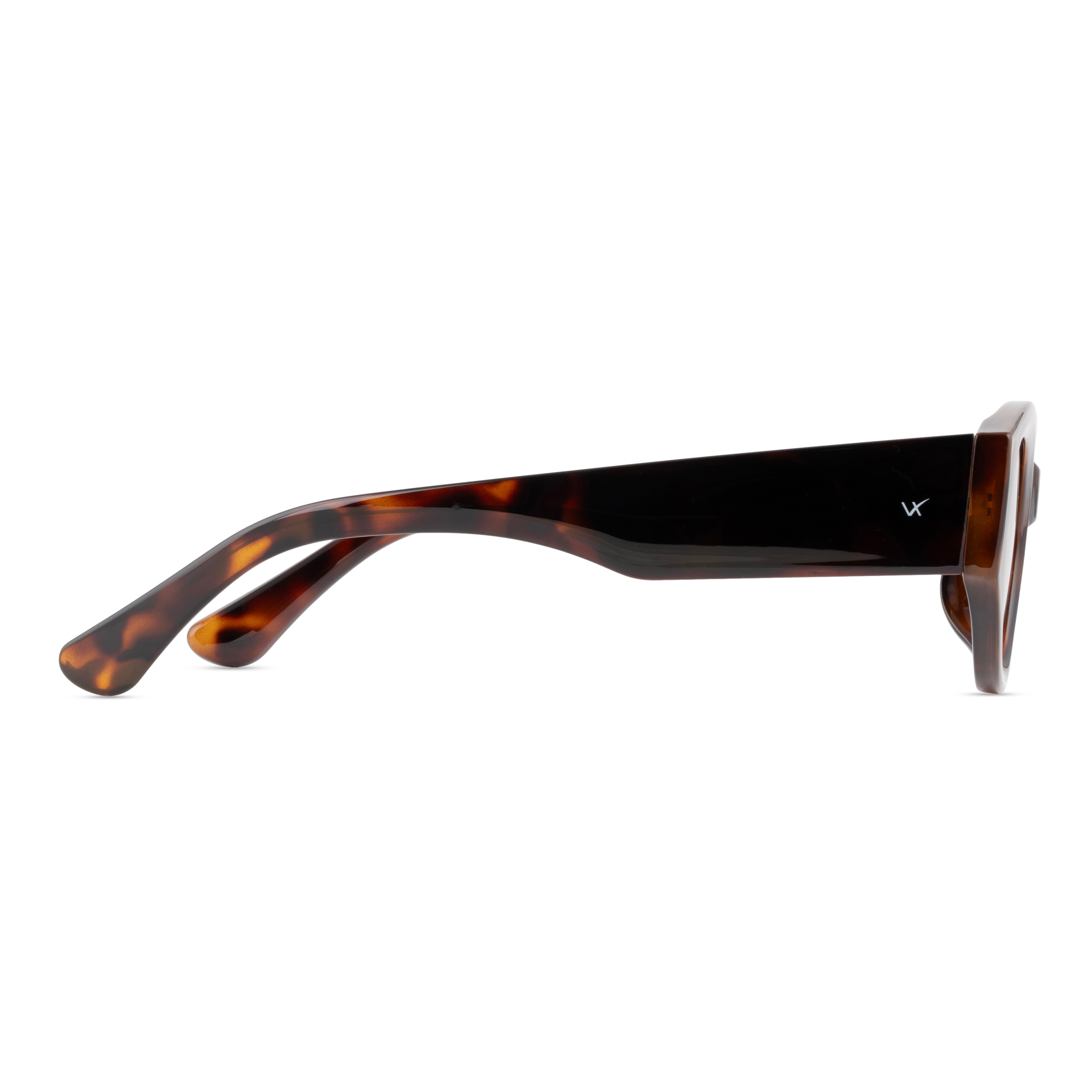 Brown Cat Eye Sunglasses for Women