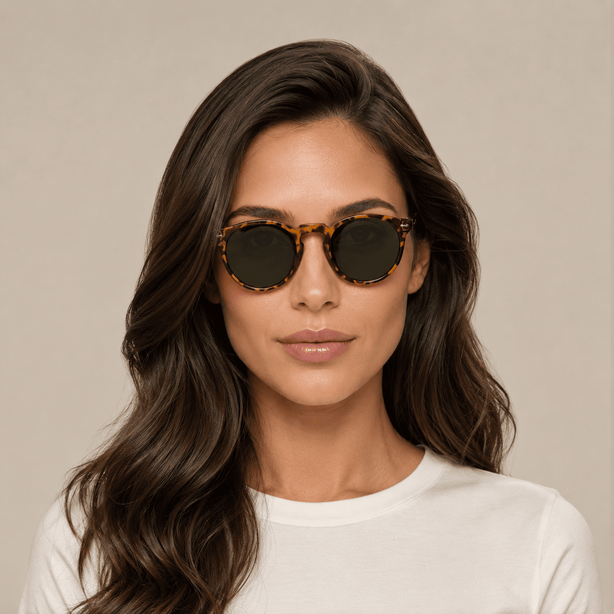 Brown Cat Eye Sunglasses for Women