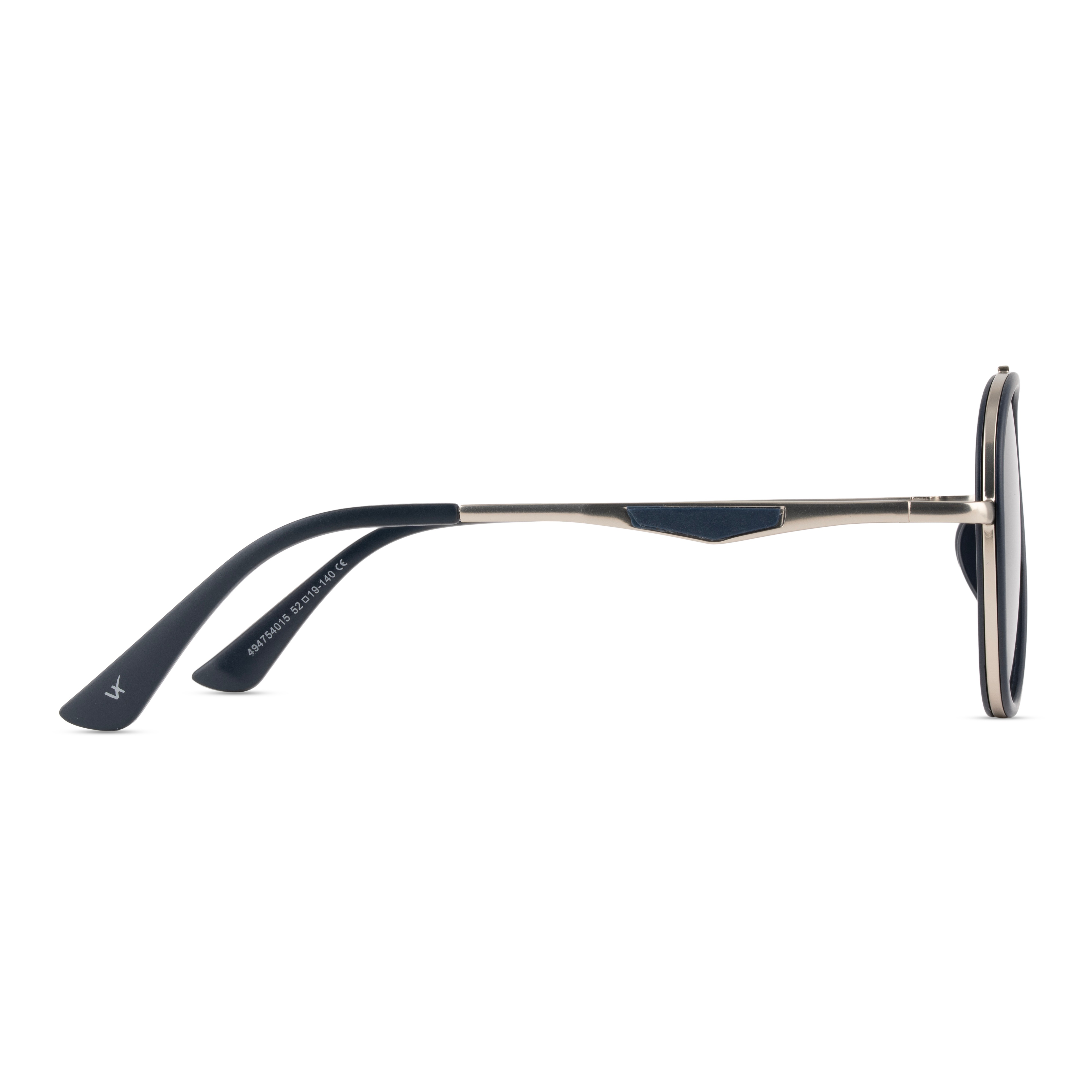 Blue Round Sunglasses for Men