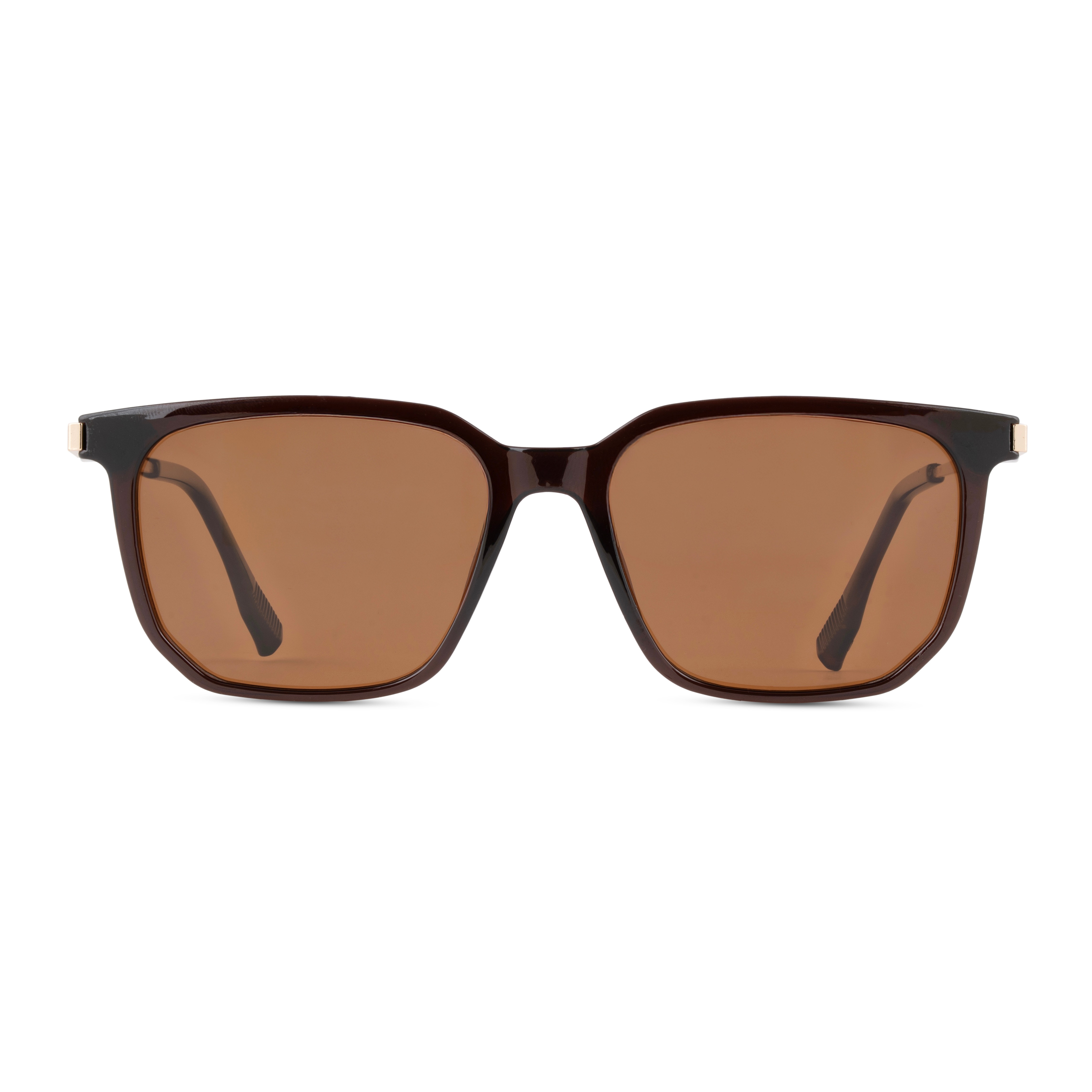 Brown Square Sunglasses for Men