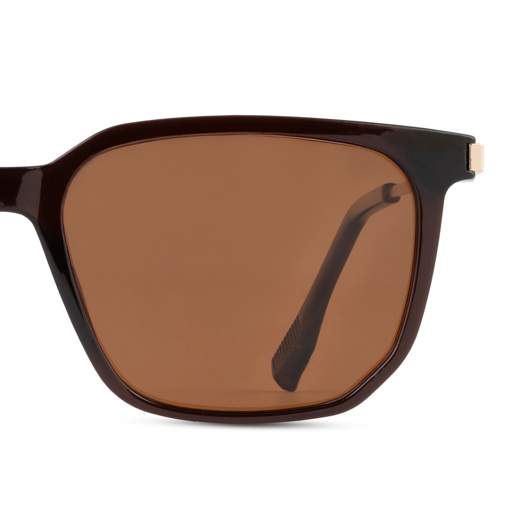 Brown Square Sunglasses for Men