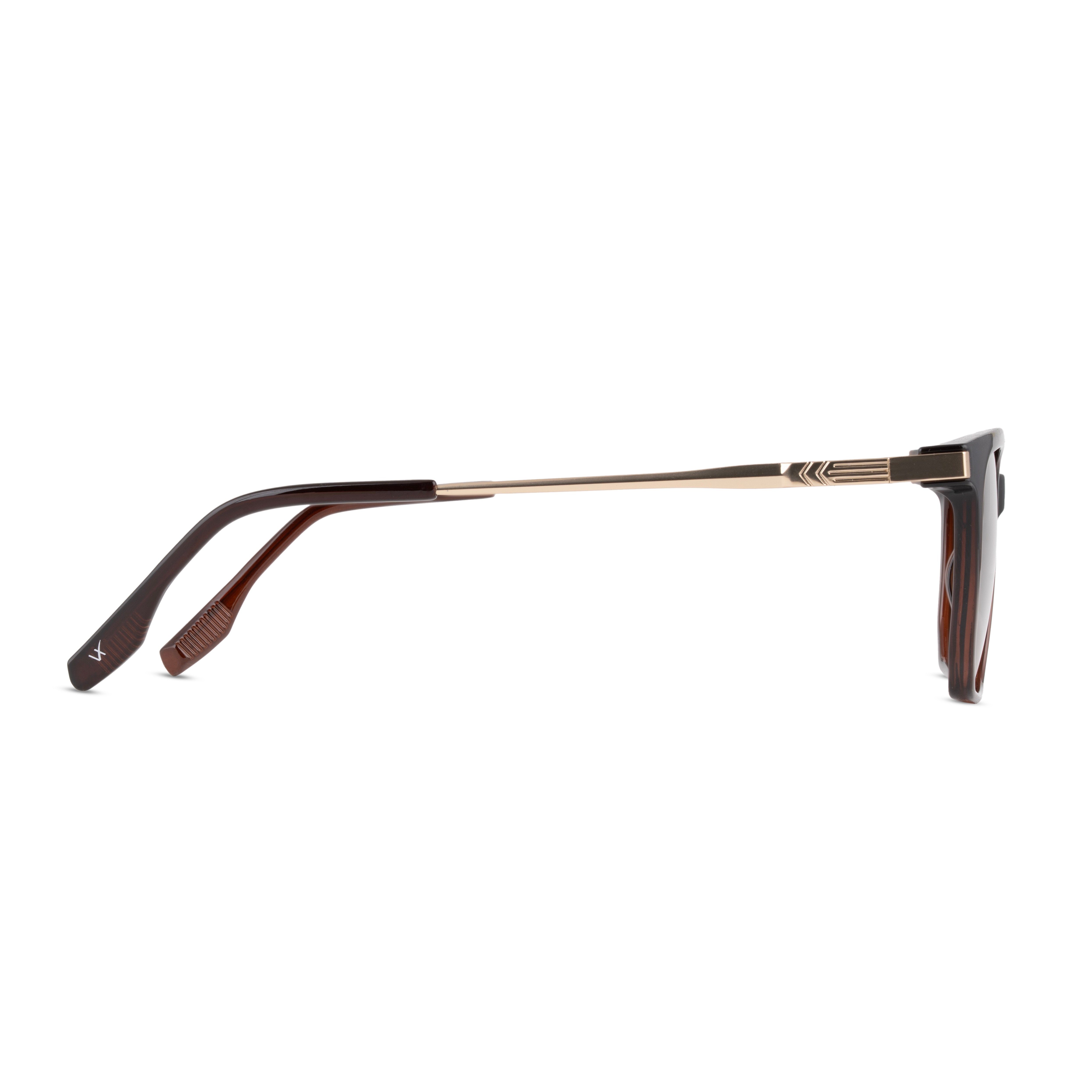 Brown Square Sunglasses for Men