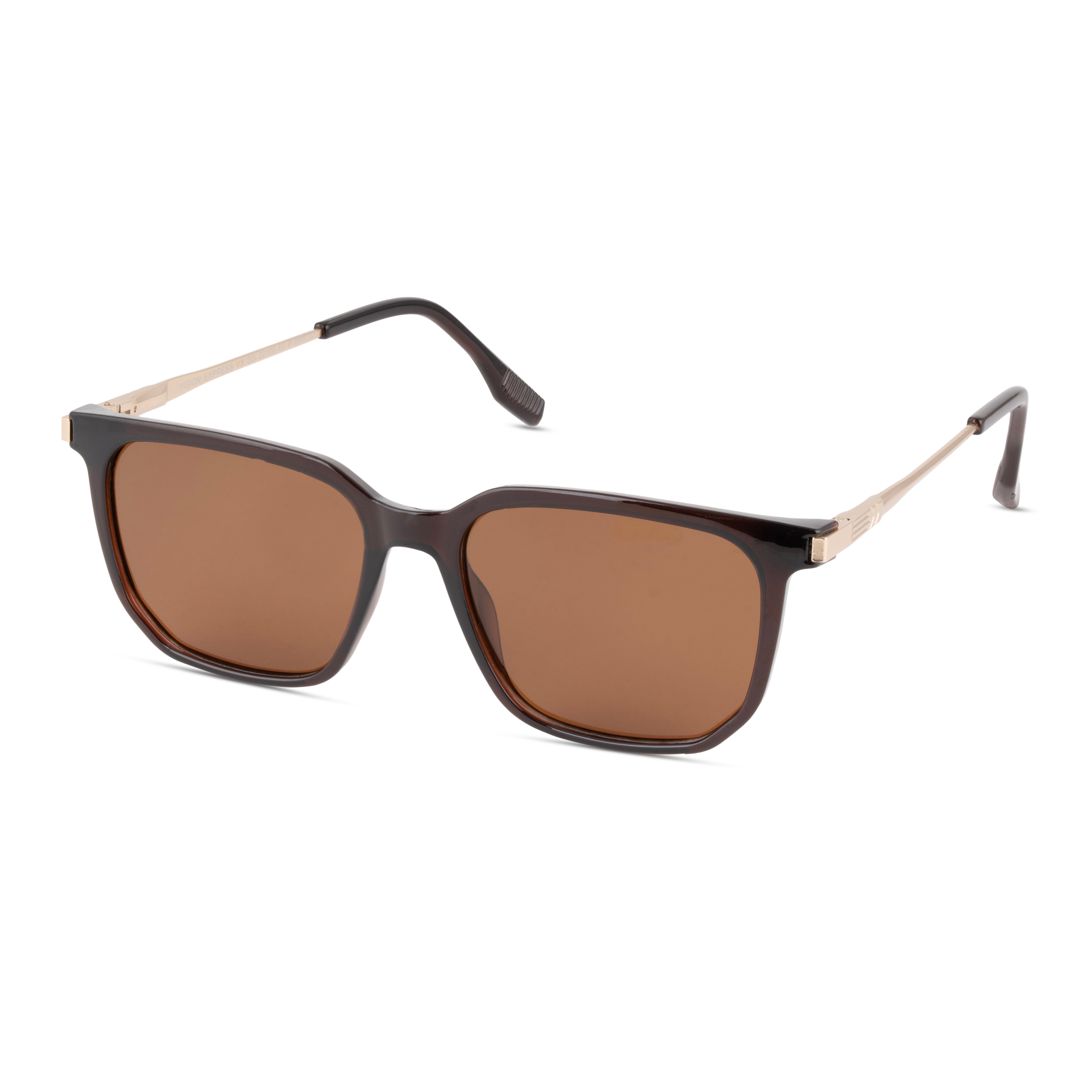 Brown Square Sunglasses for Men