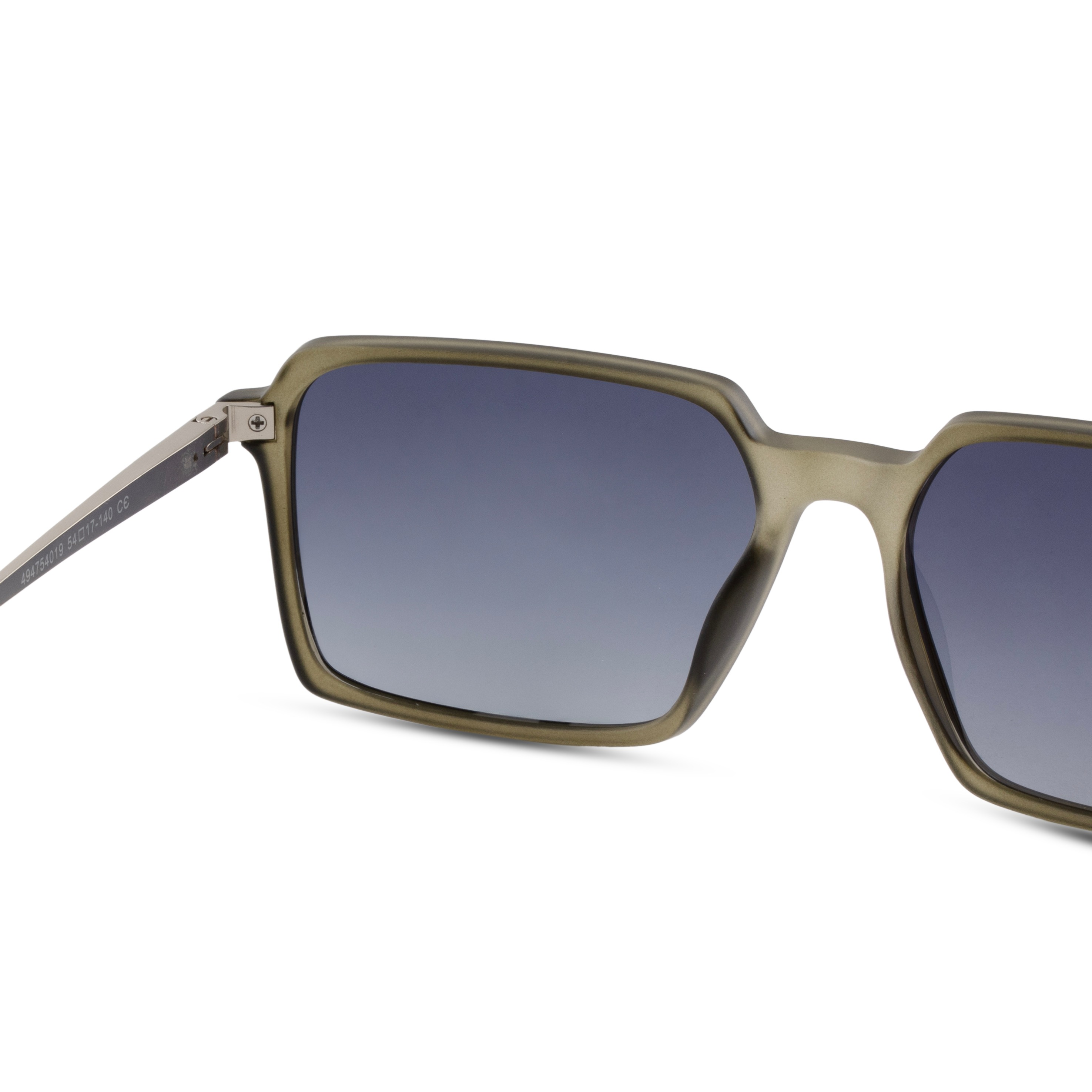 Green Rectangle Sunglasses for Men