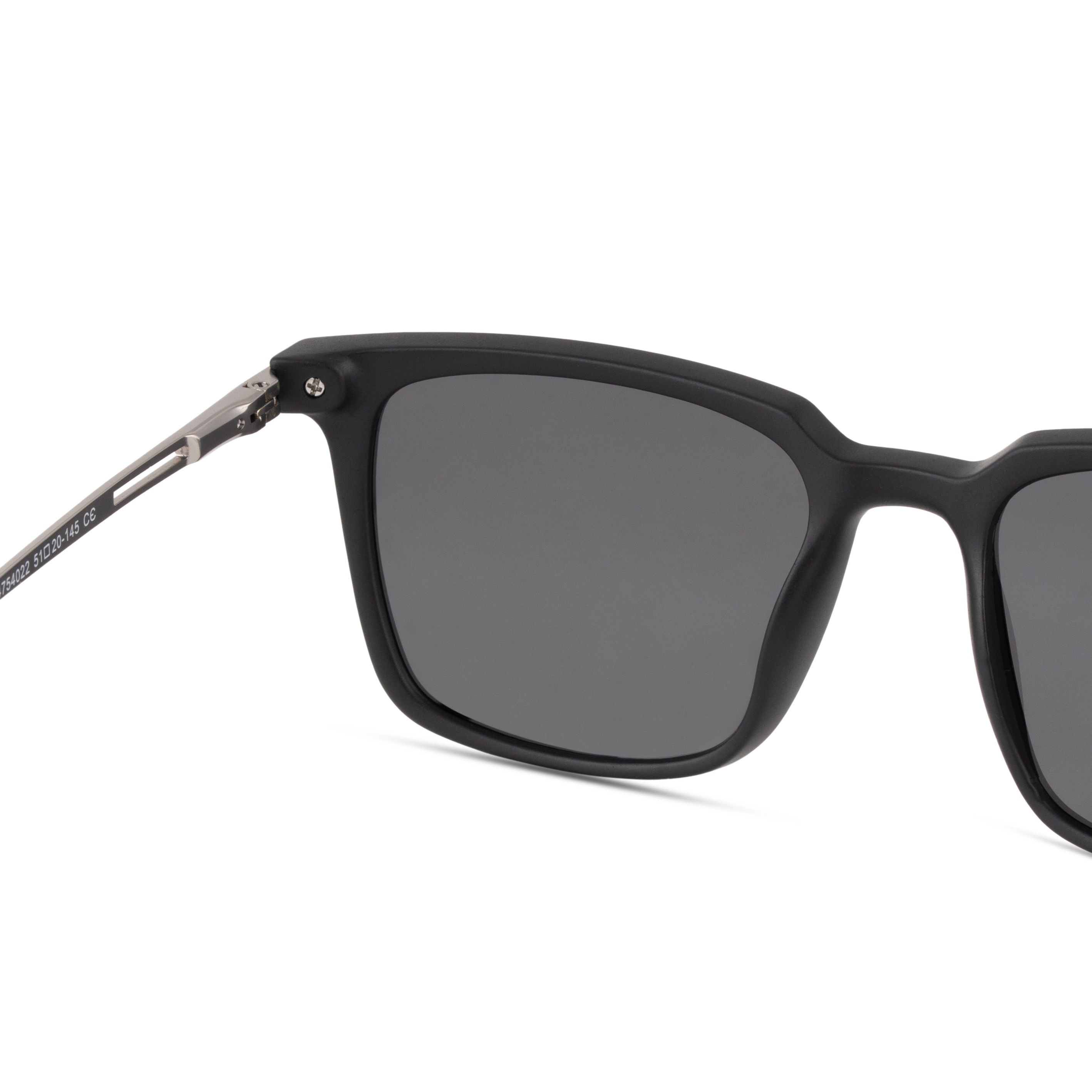 Black Aviator Sunglasses for Men