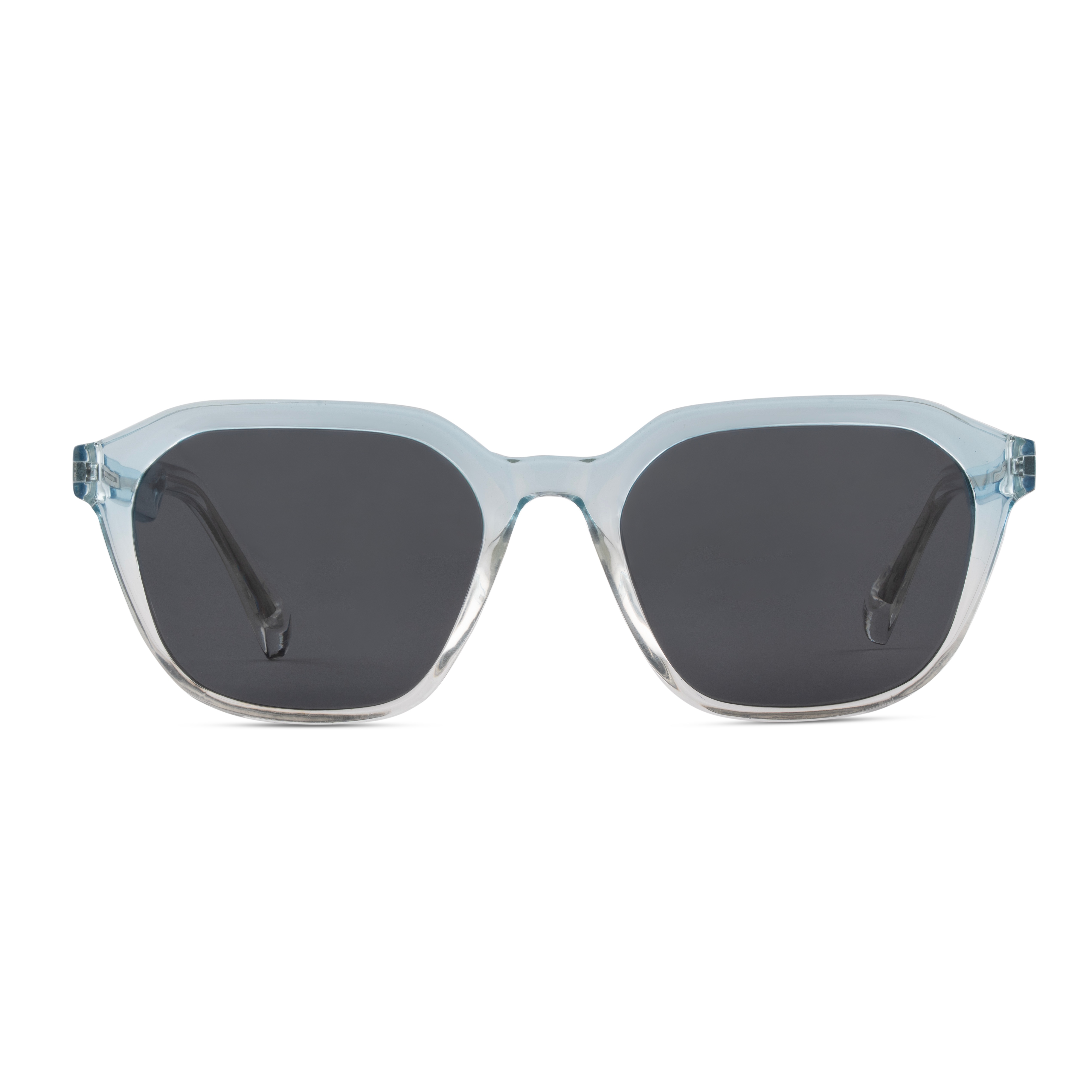 Blue Rectangle Sunglasses for Men