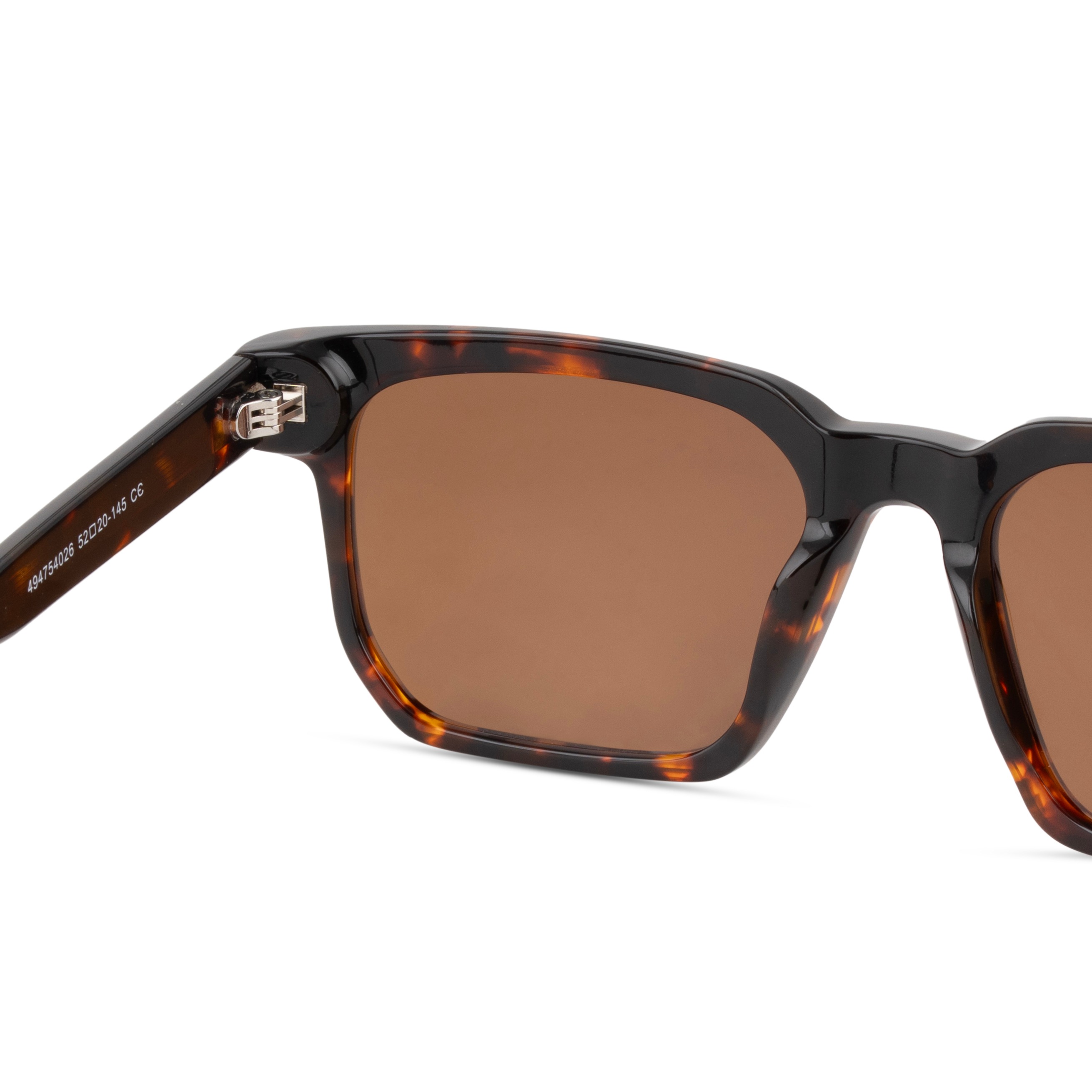 Brown Rectangle Sunglasses for Men