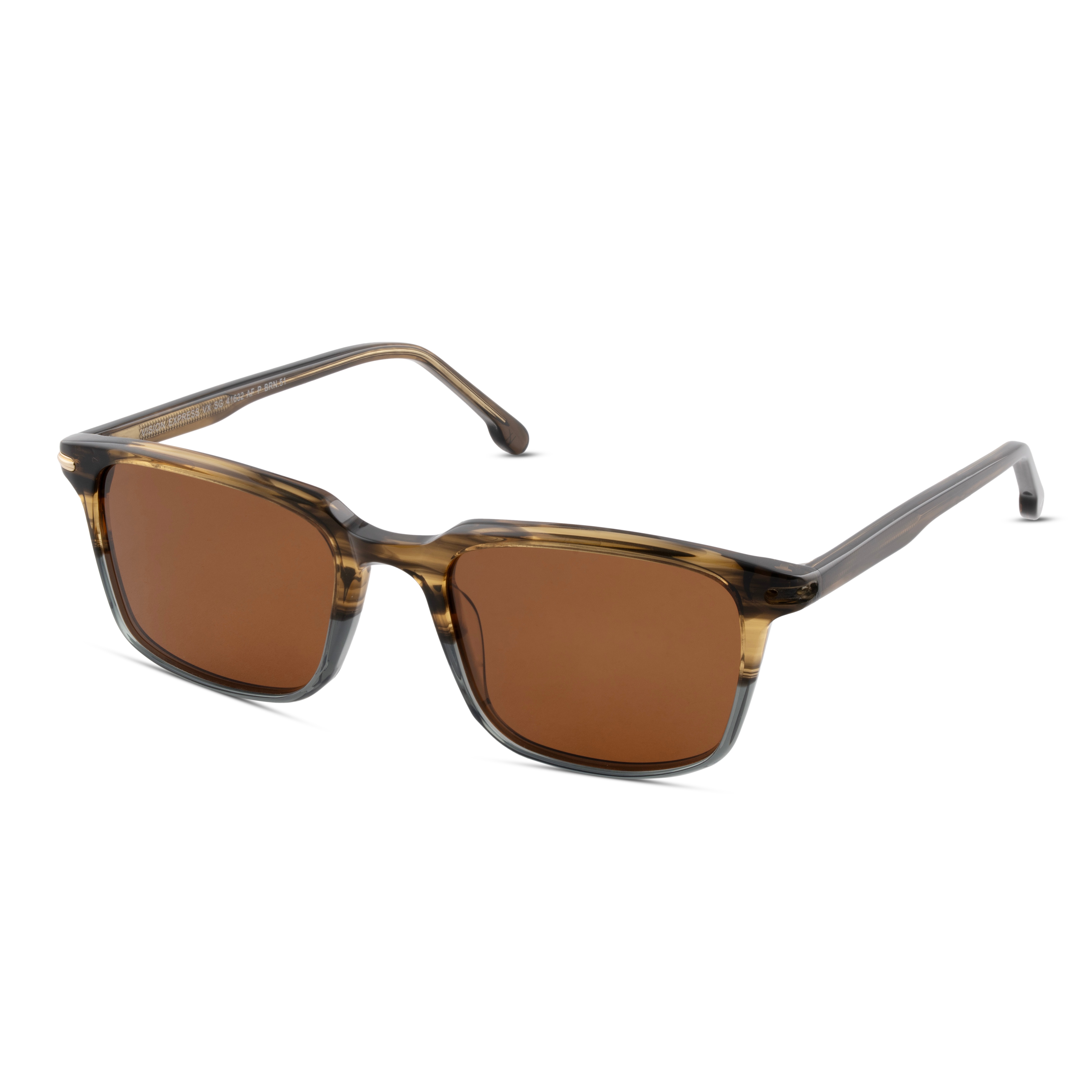 Brown Rectangle Sunglasses for Women