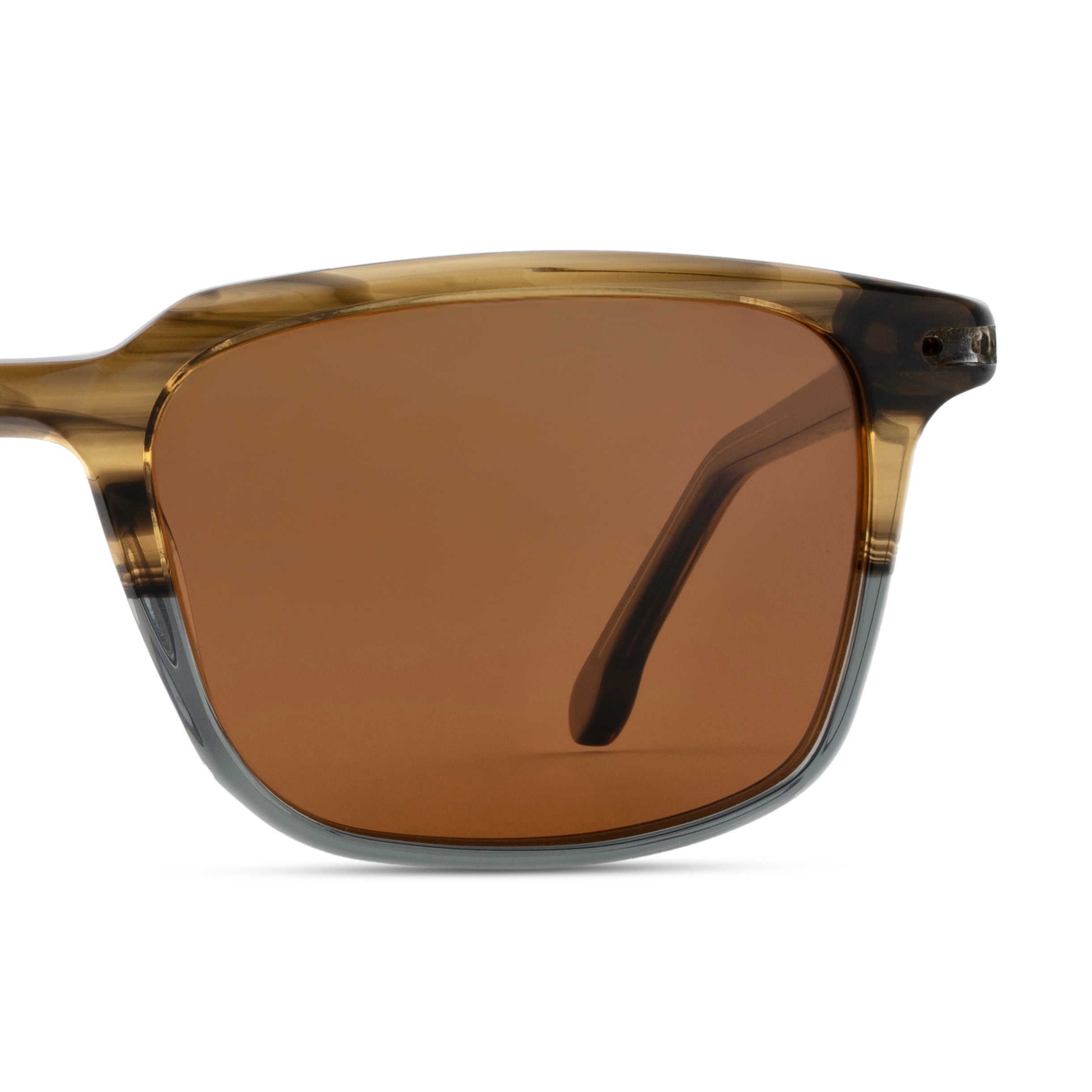 Brown Rectangle Sunglasses for Women