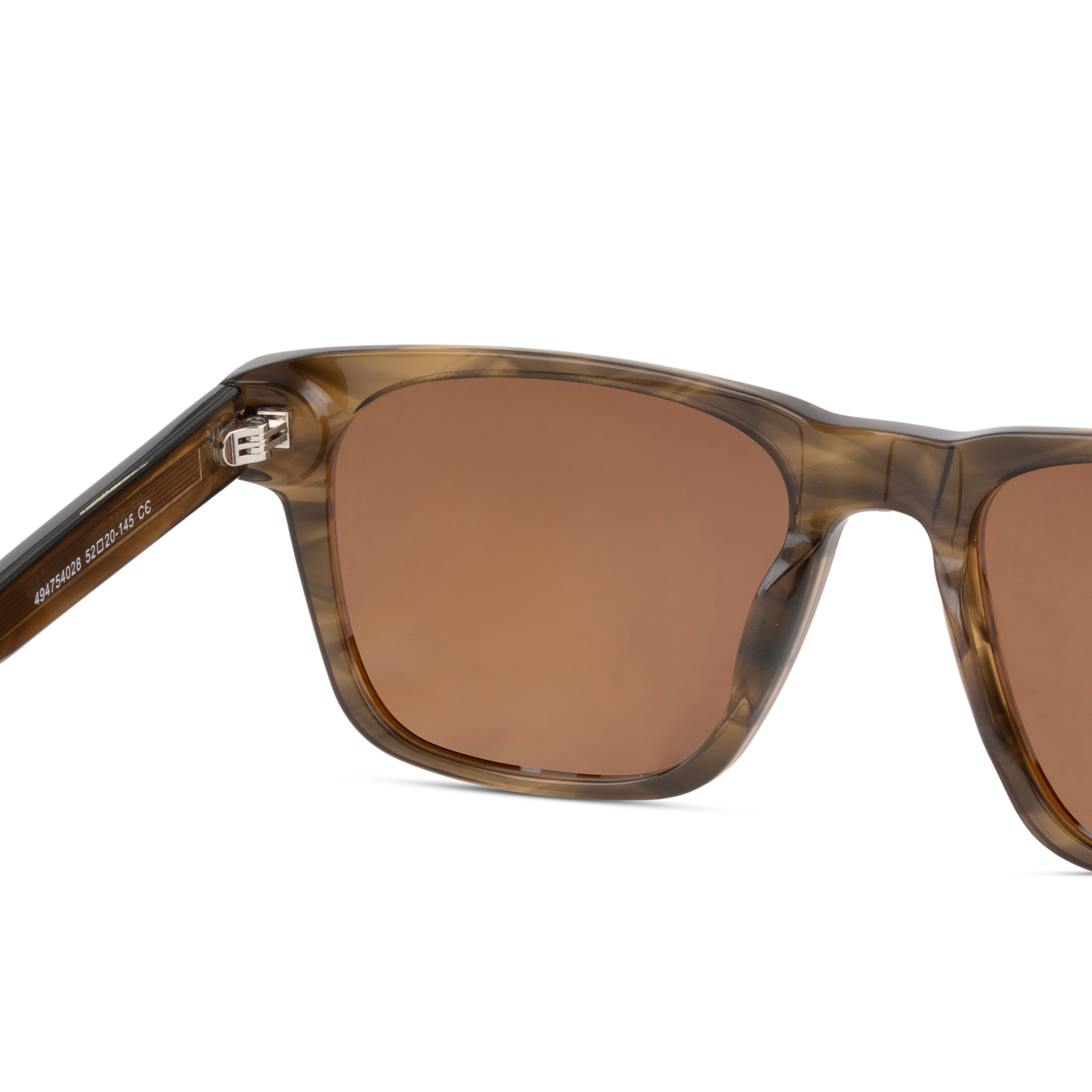 Brown Rectangle Sunglasses for Men