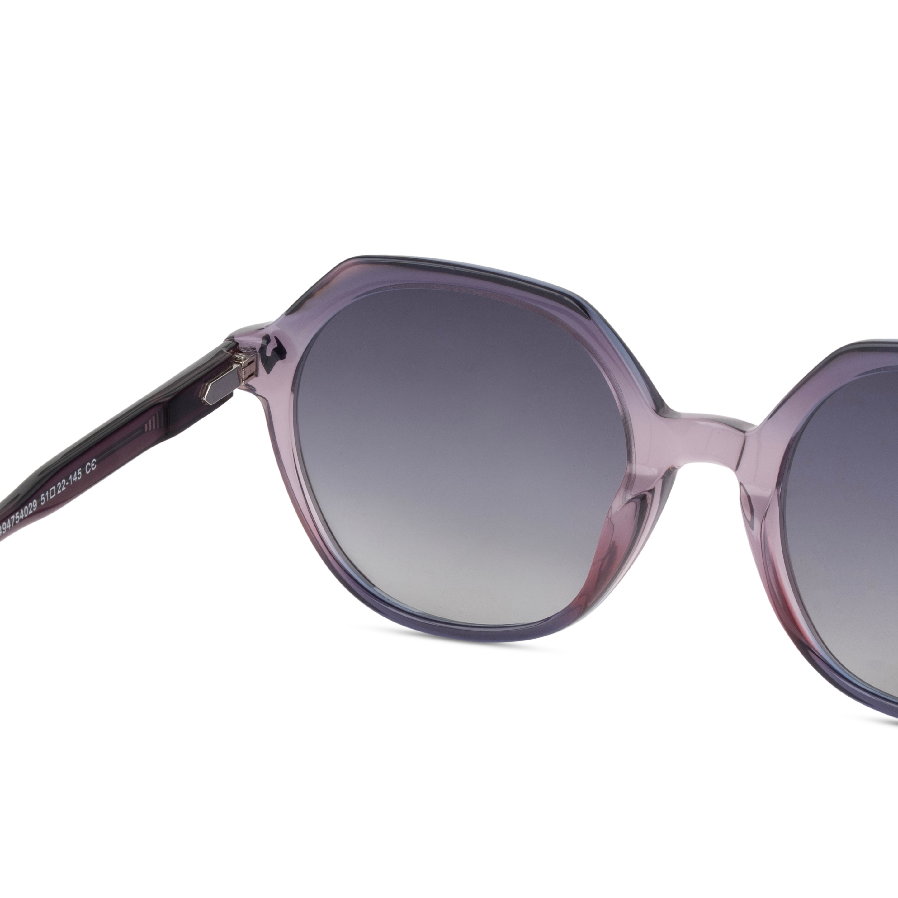 Purple Rectangle Sunglasses for Women