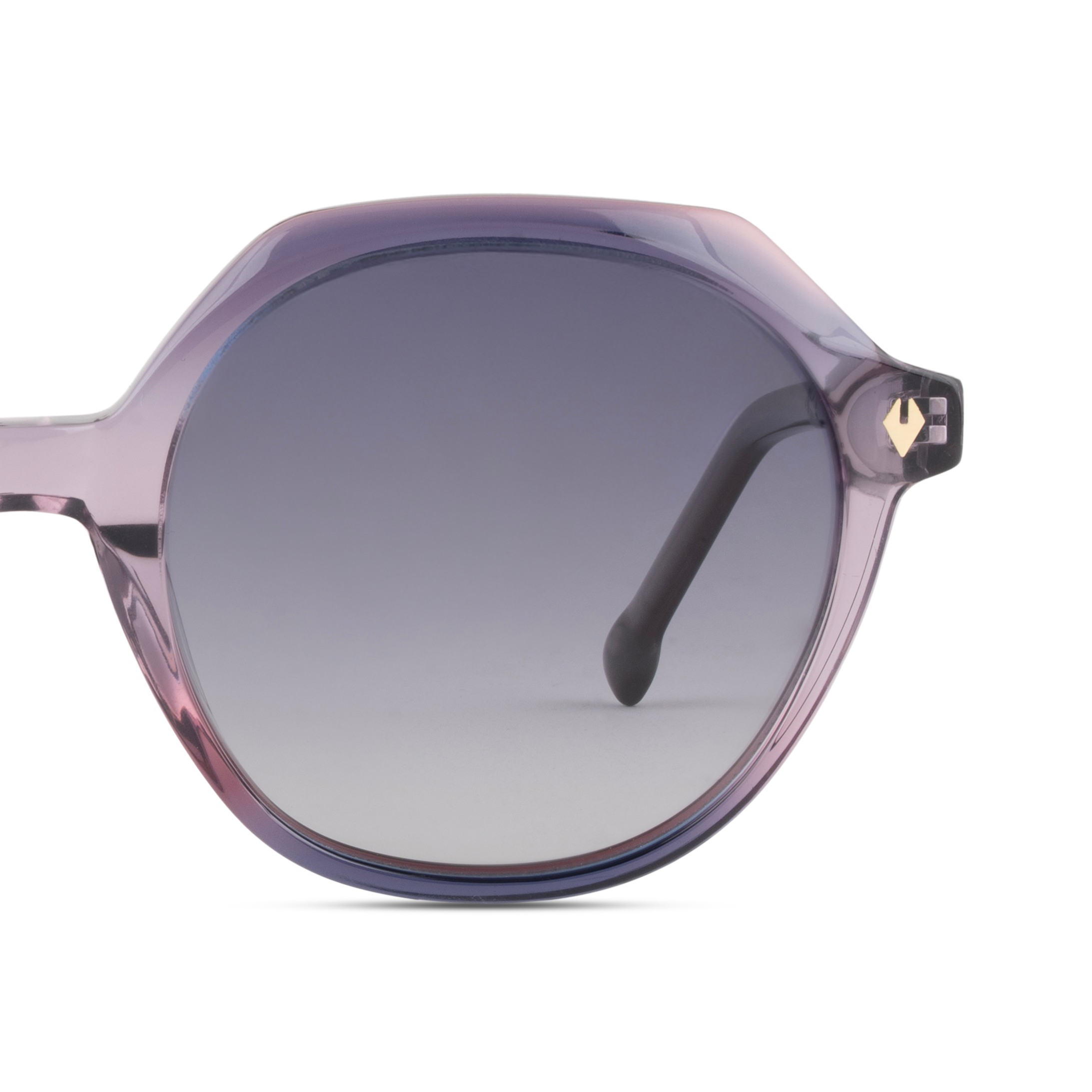 Purple Rectangle Sunglasses for Women