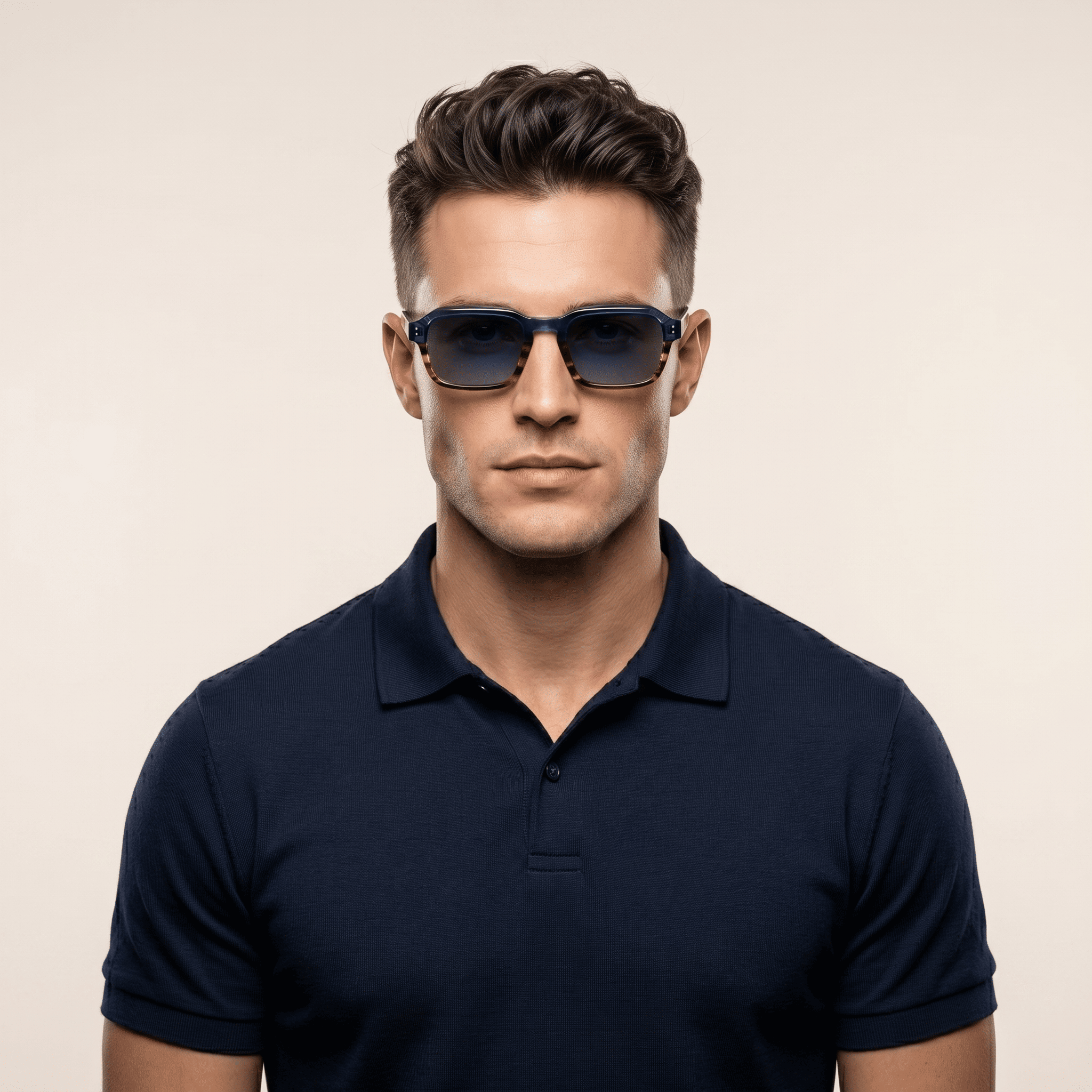 Blue Aviator Sunglasses for Men