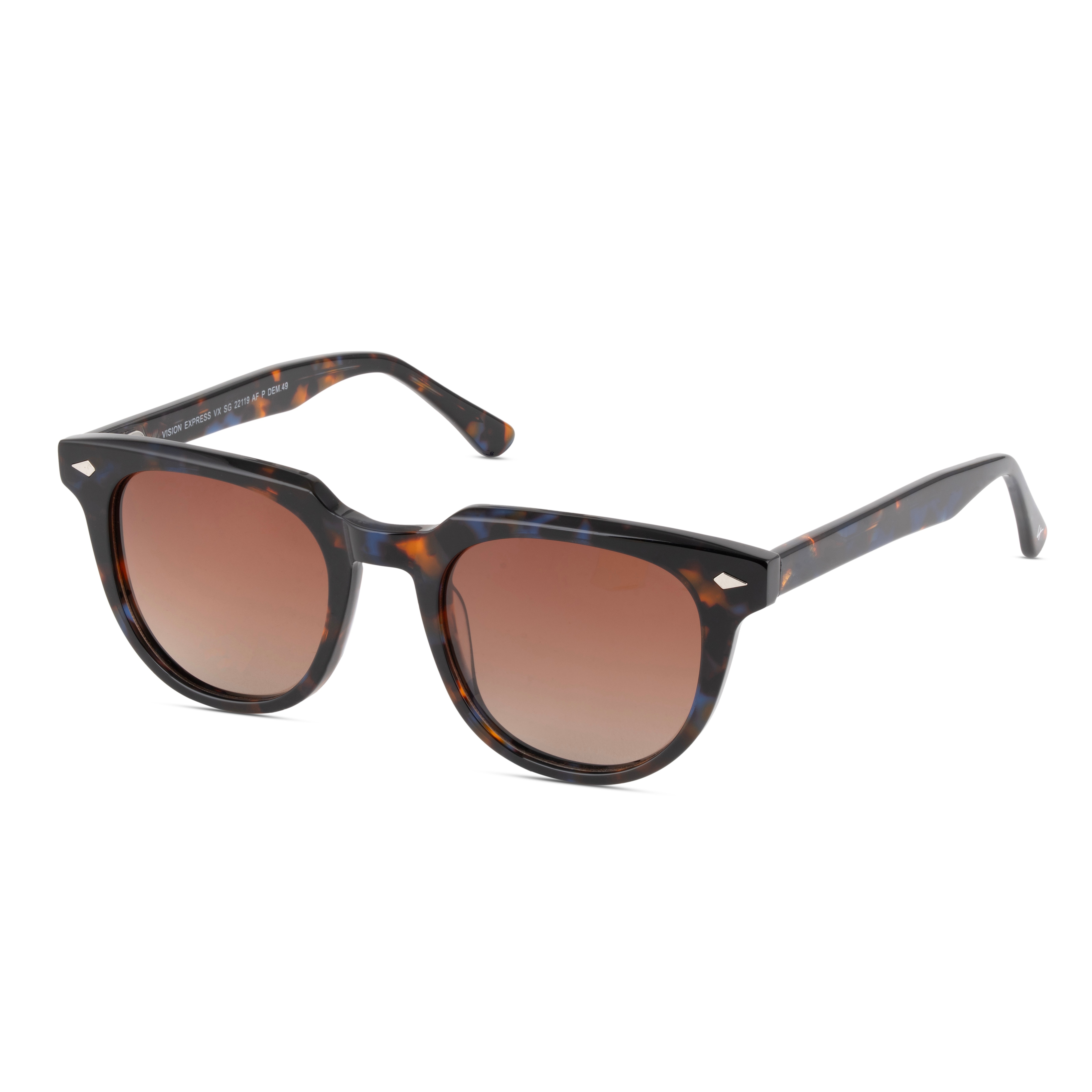 Brown Rectangle Sunglasses for Men