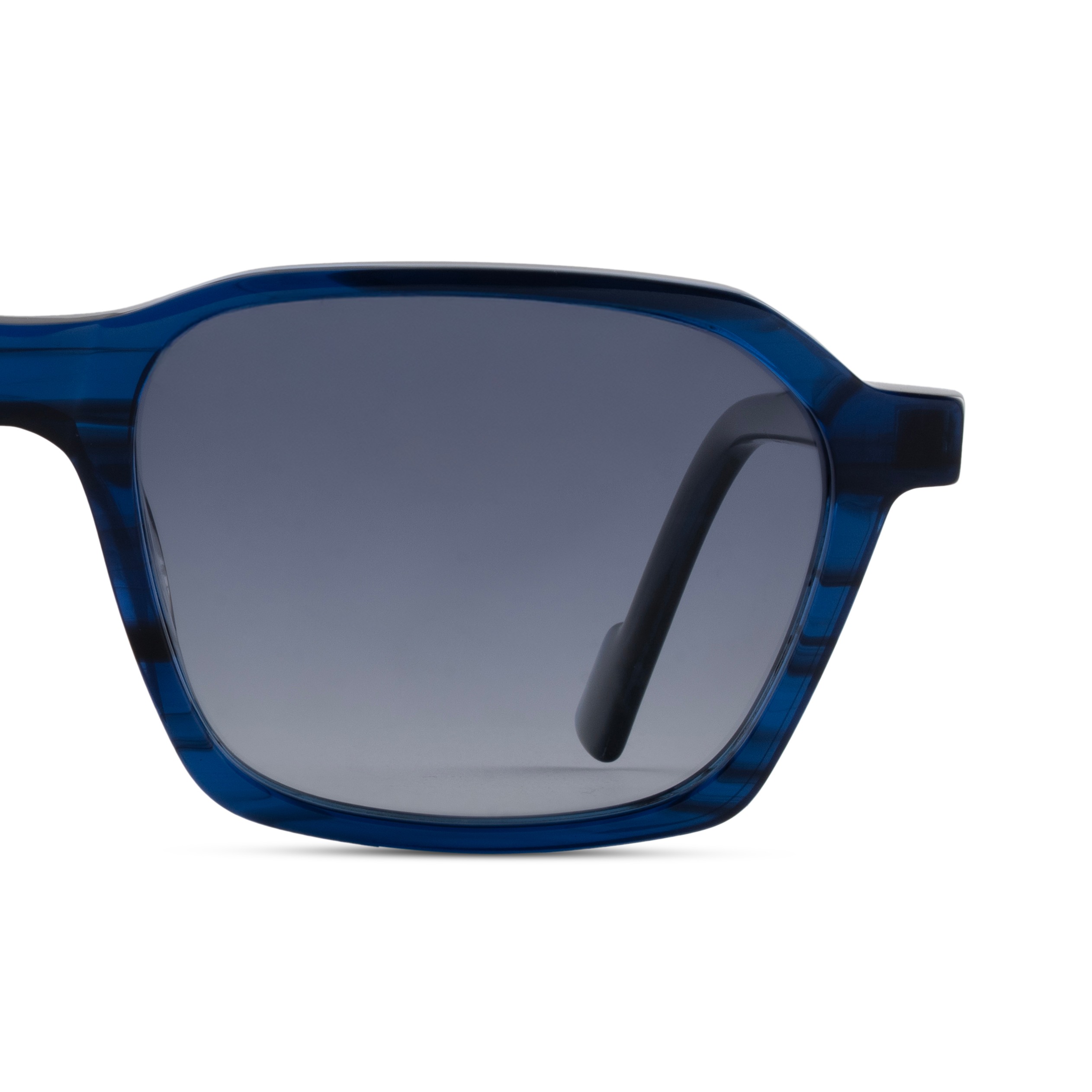 Blue Round Sunglasses for Men