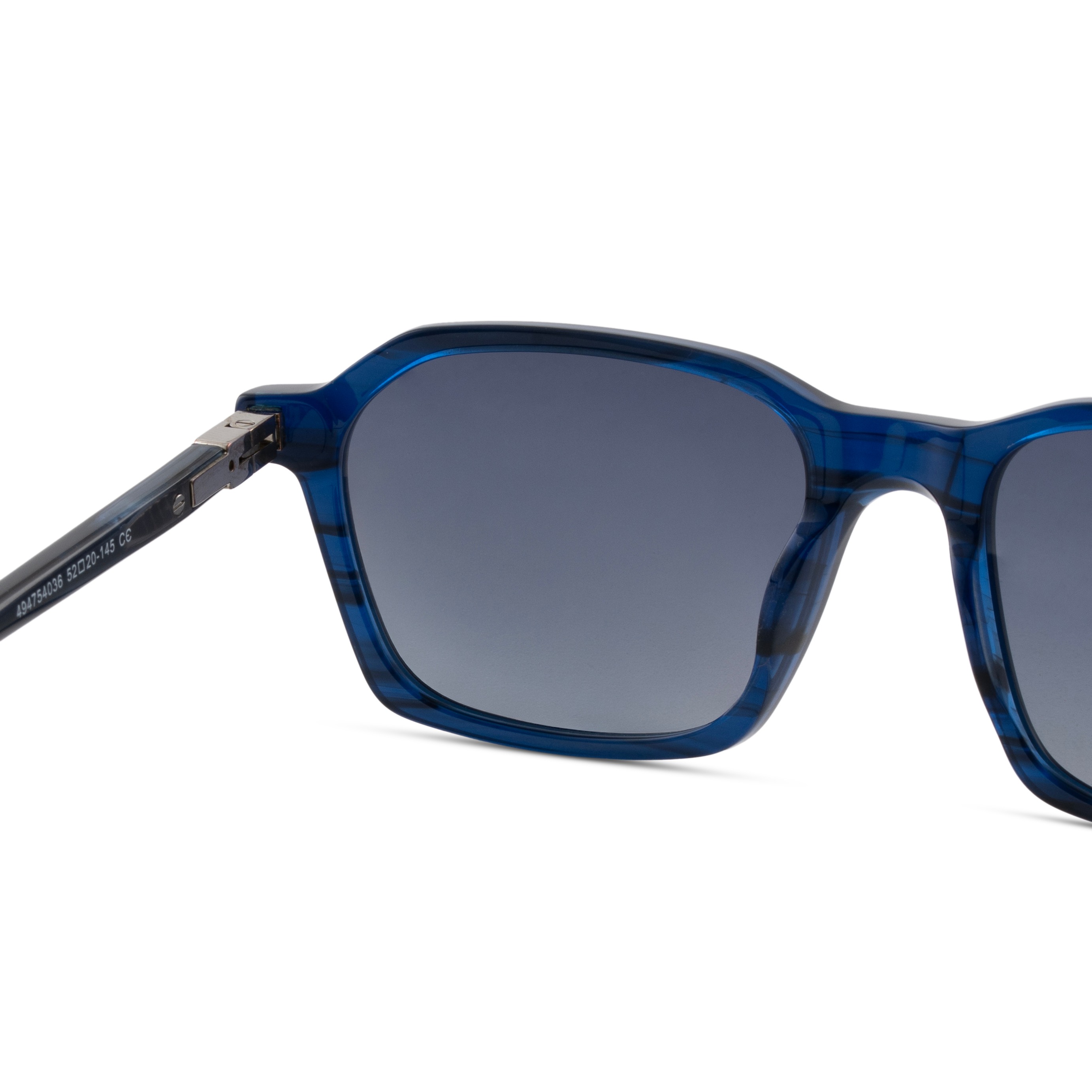 Blue Round Sunglasses for Men