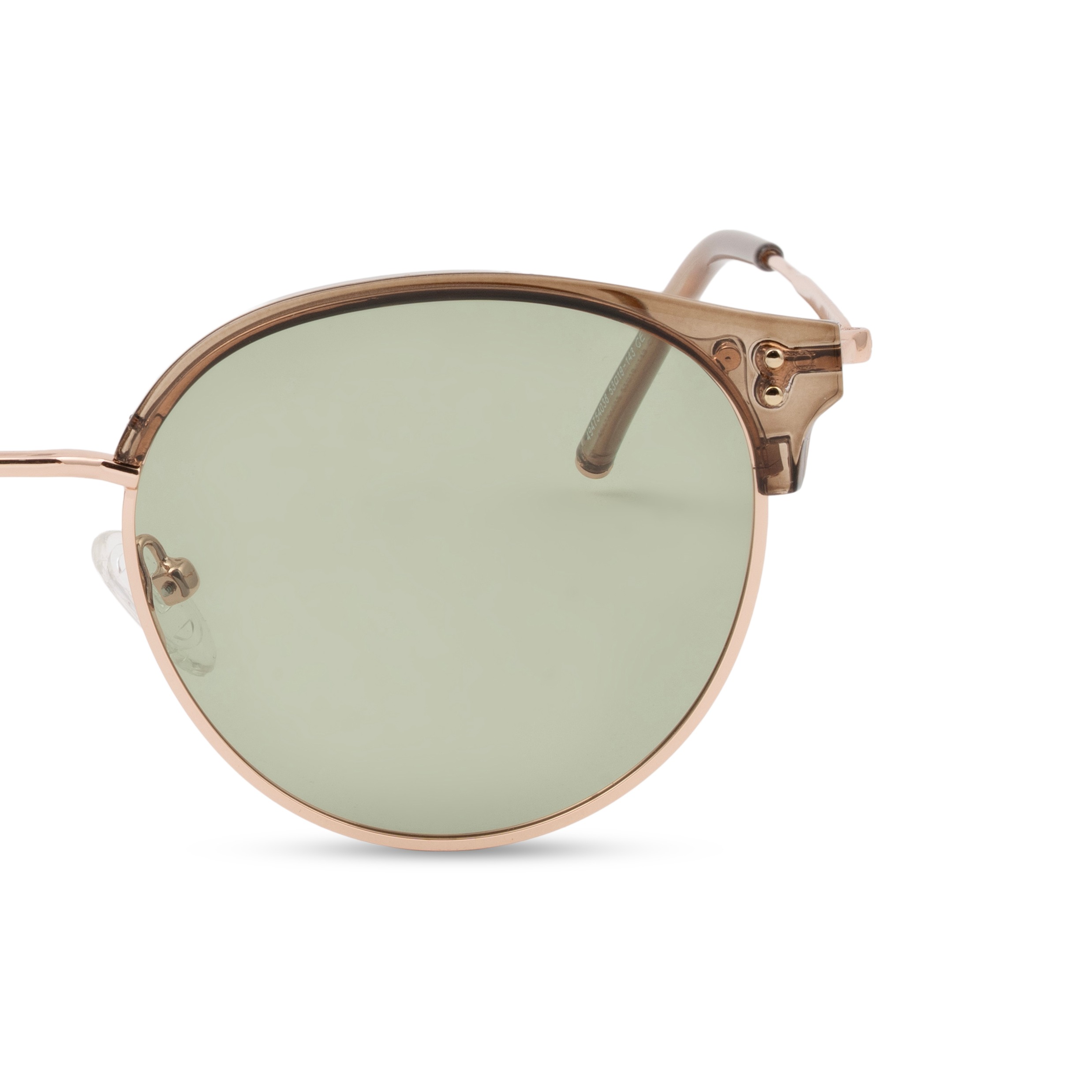 Brown Oval Sunglasses for Women