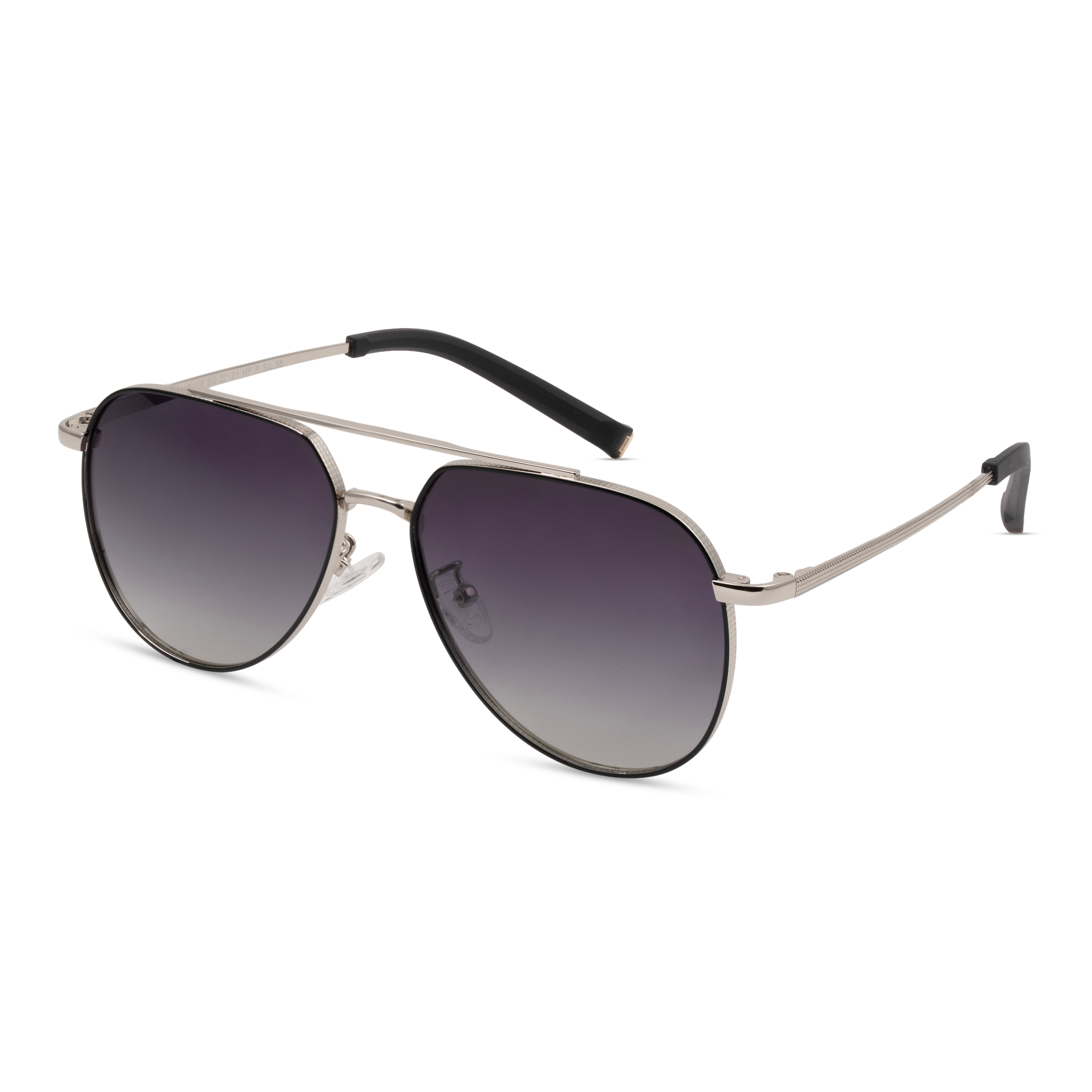 Silver ClubMaster Sunglasses for Men