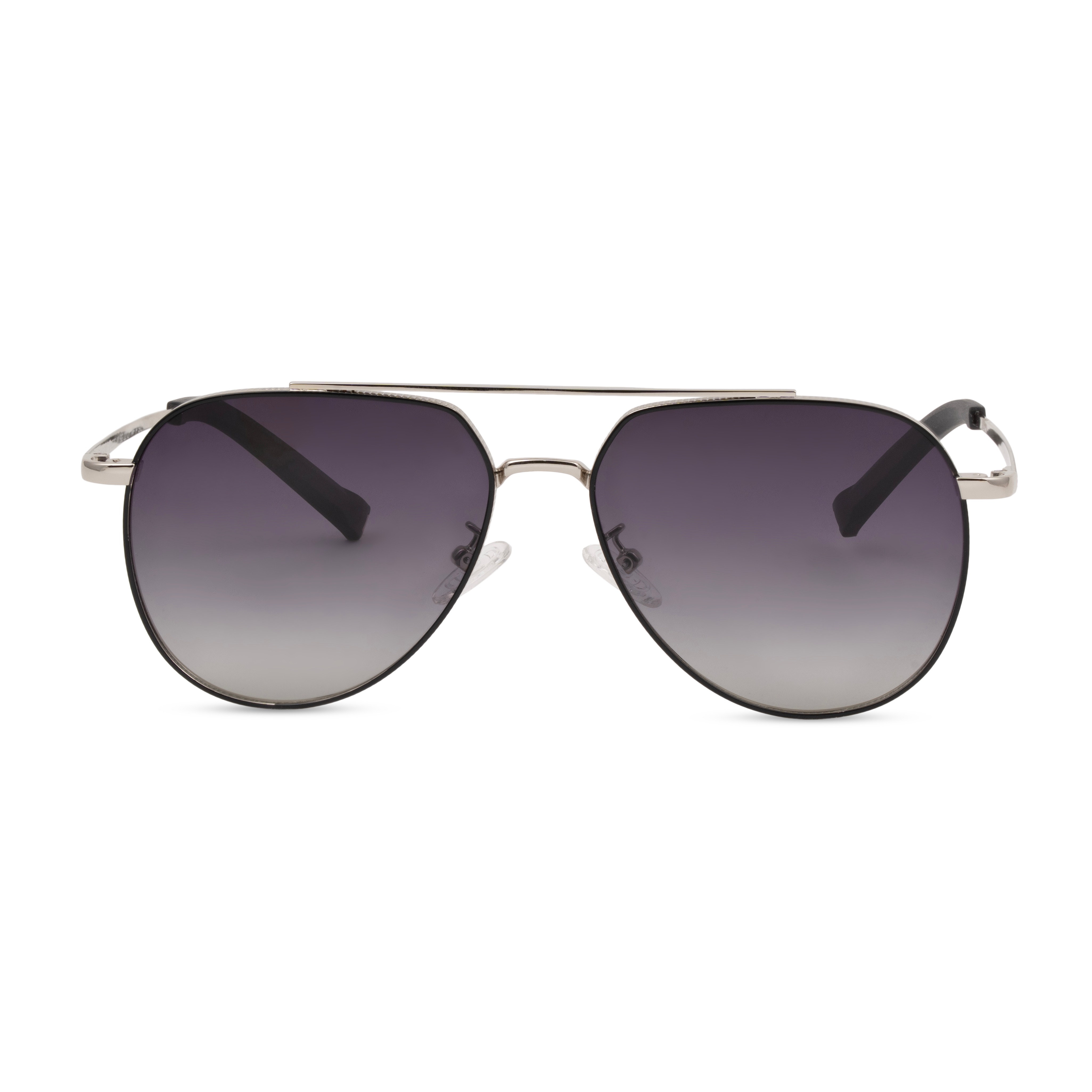 Silver ClubMaster Sunglasses for Men