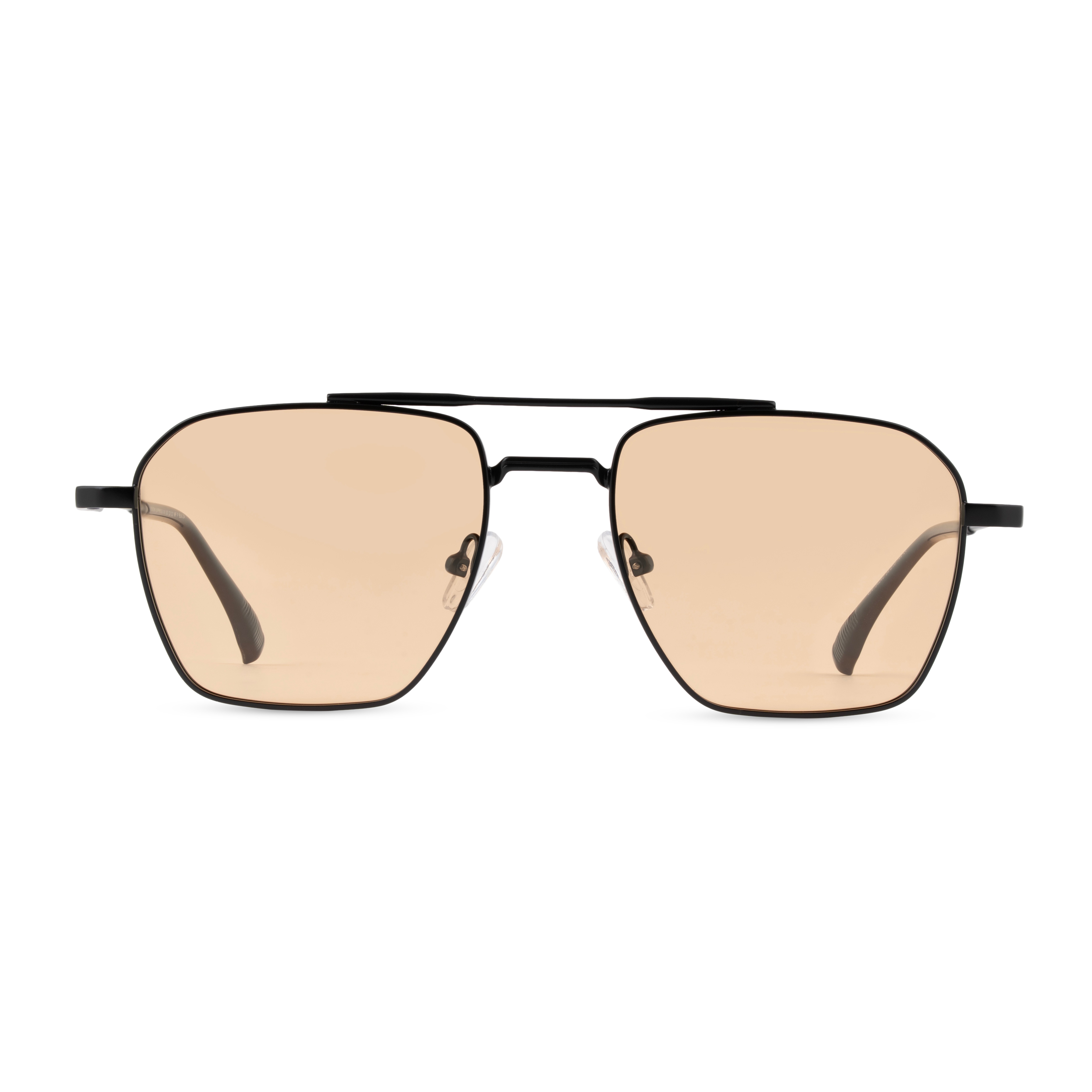 Black Aviator Sunglasses for Men