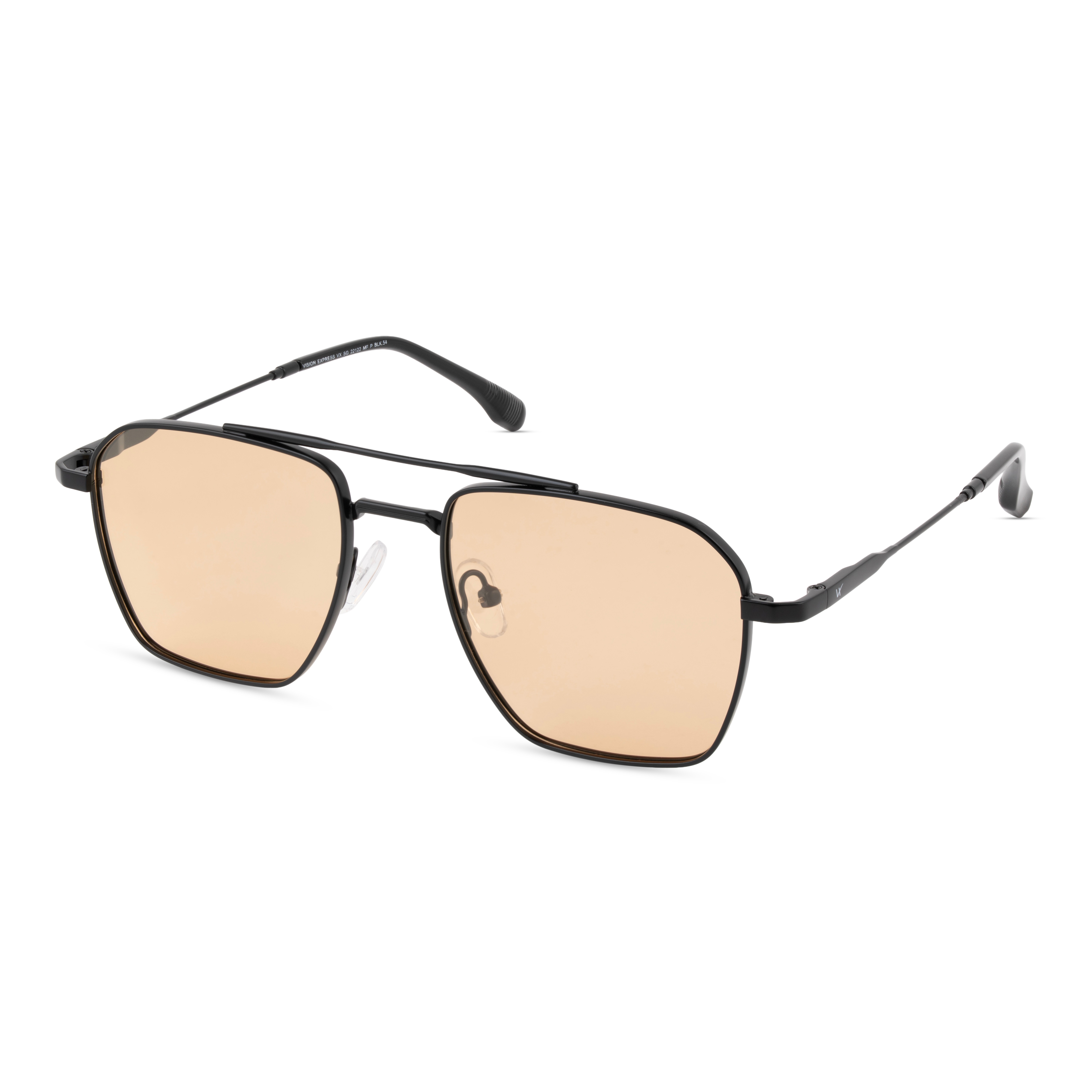 Black Aviator Sunglasses for Men