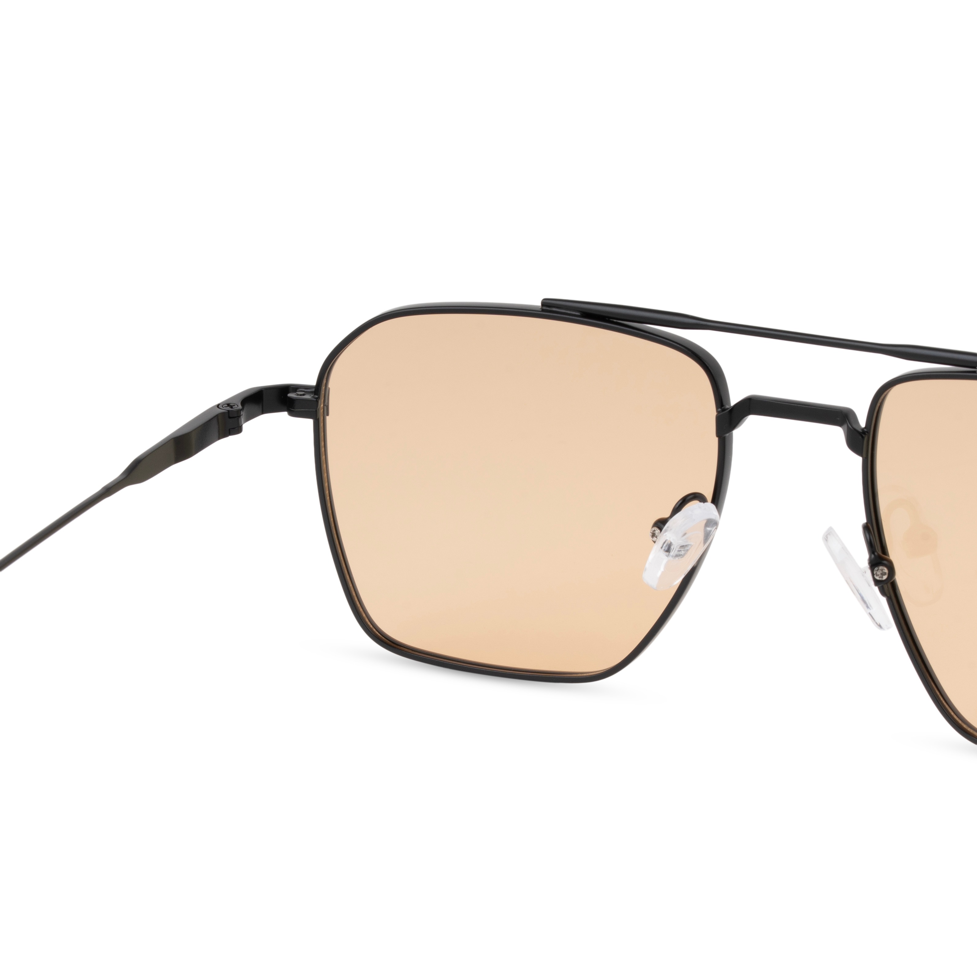 Black Aviator Sunglasses for Men