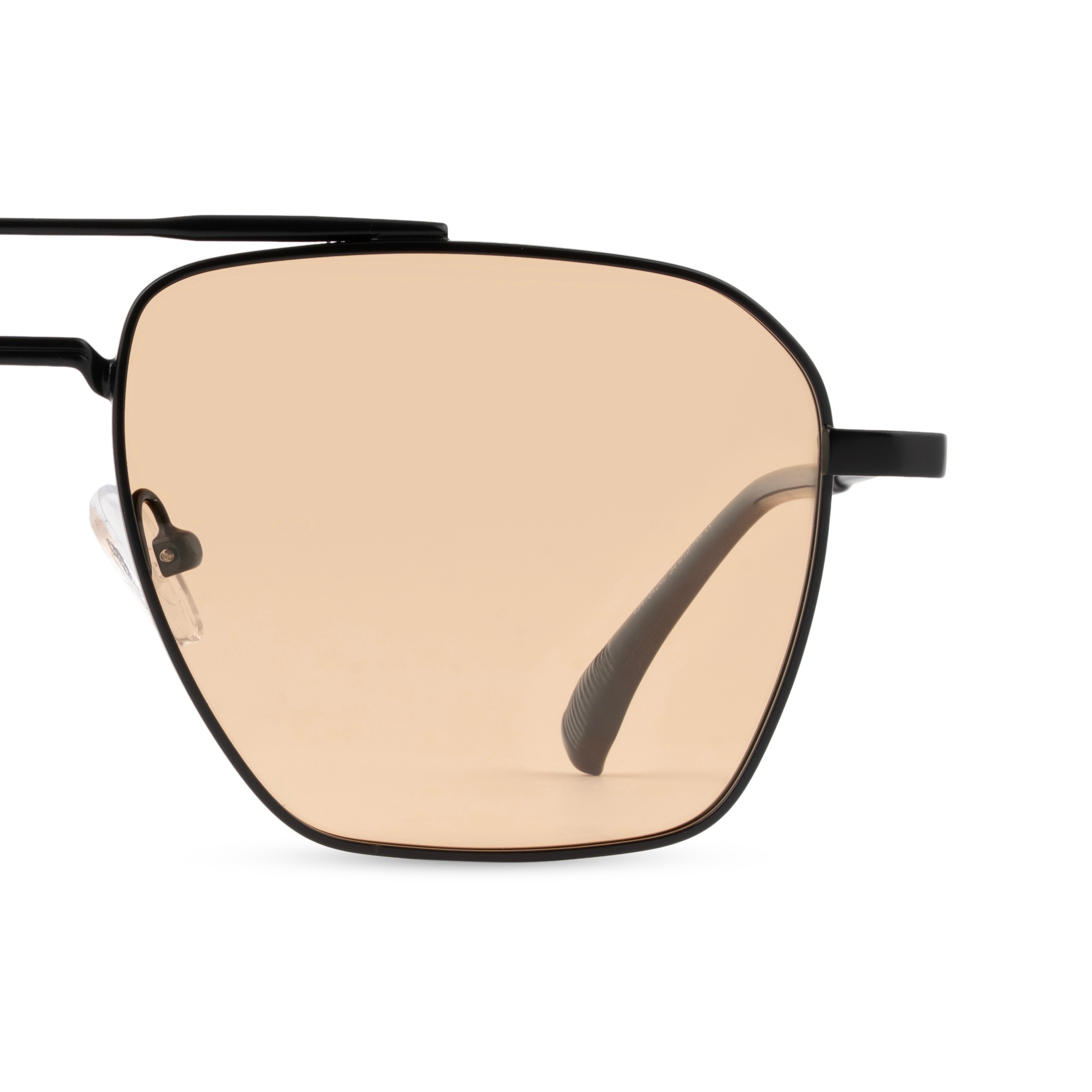 Black Aviator Sunglasses for Men