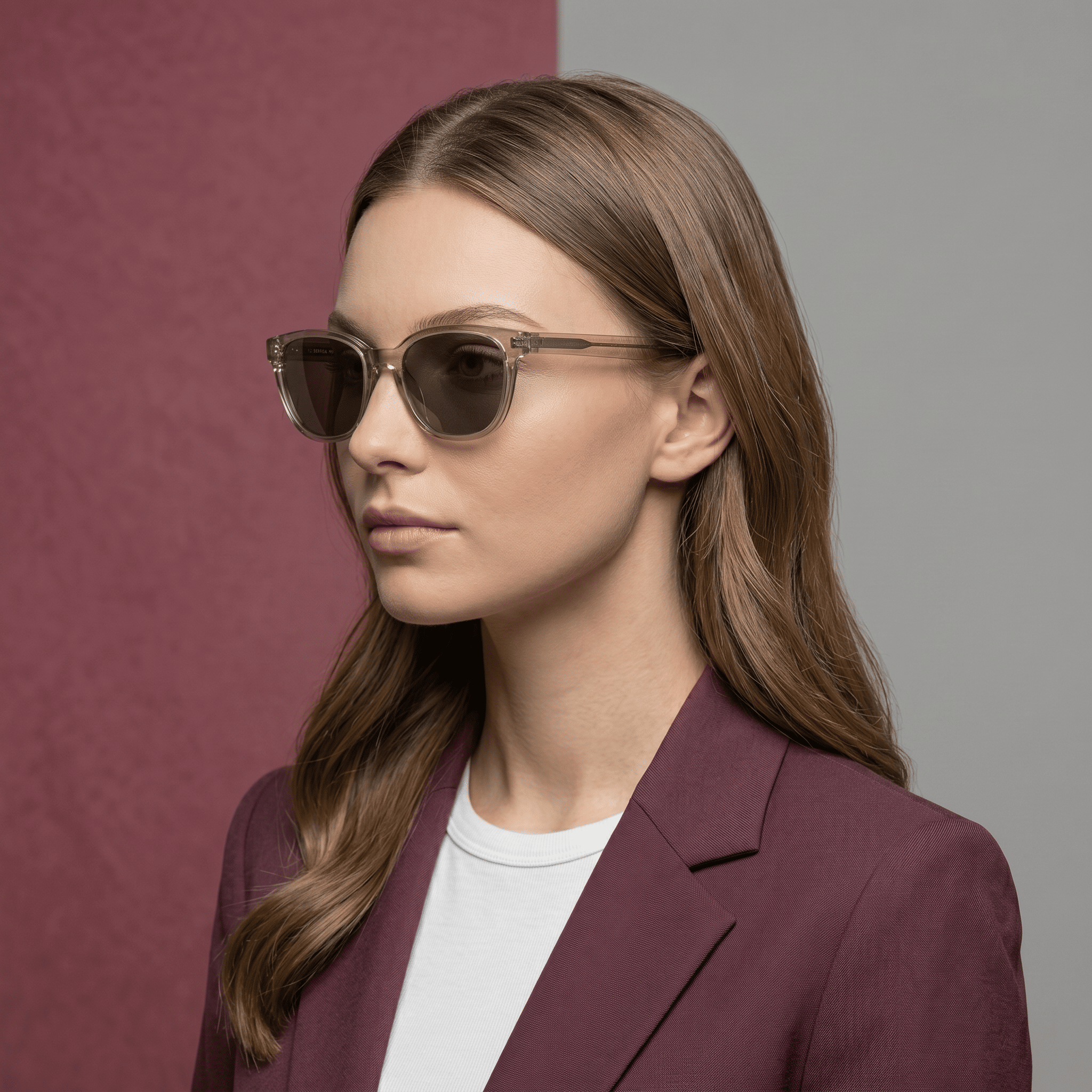 Green Cat Eye Sunglasses for Women