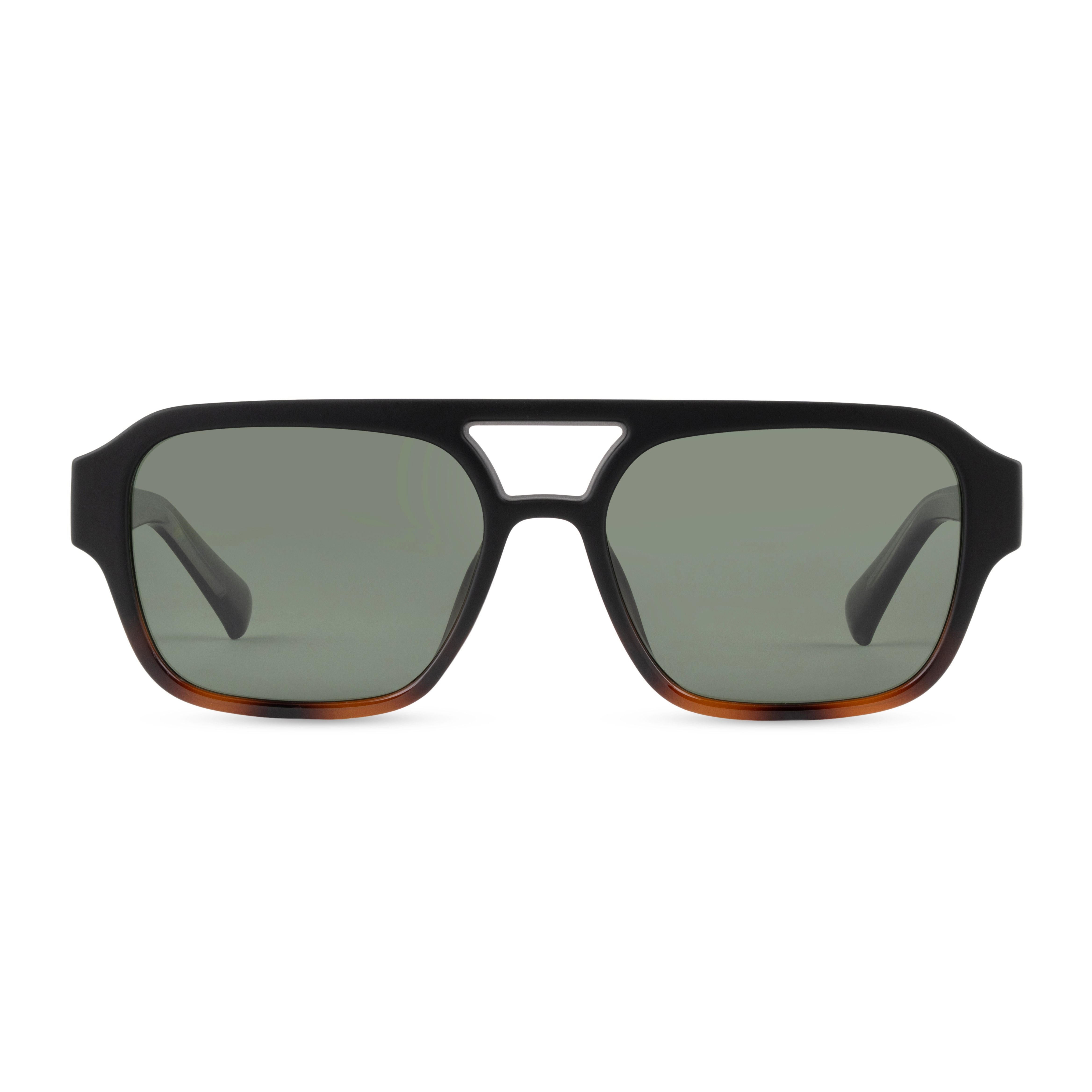 Black Aviator Sunglasses for Men