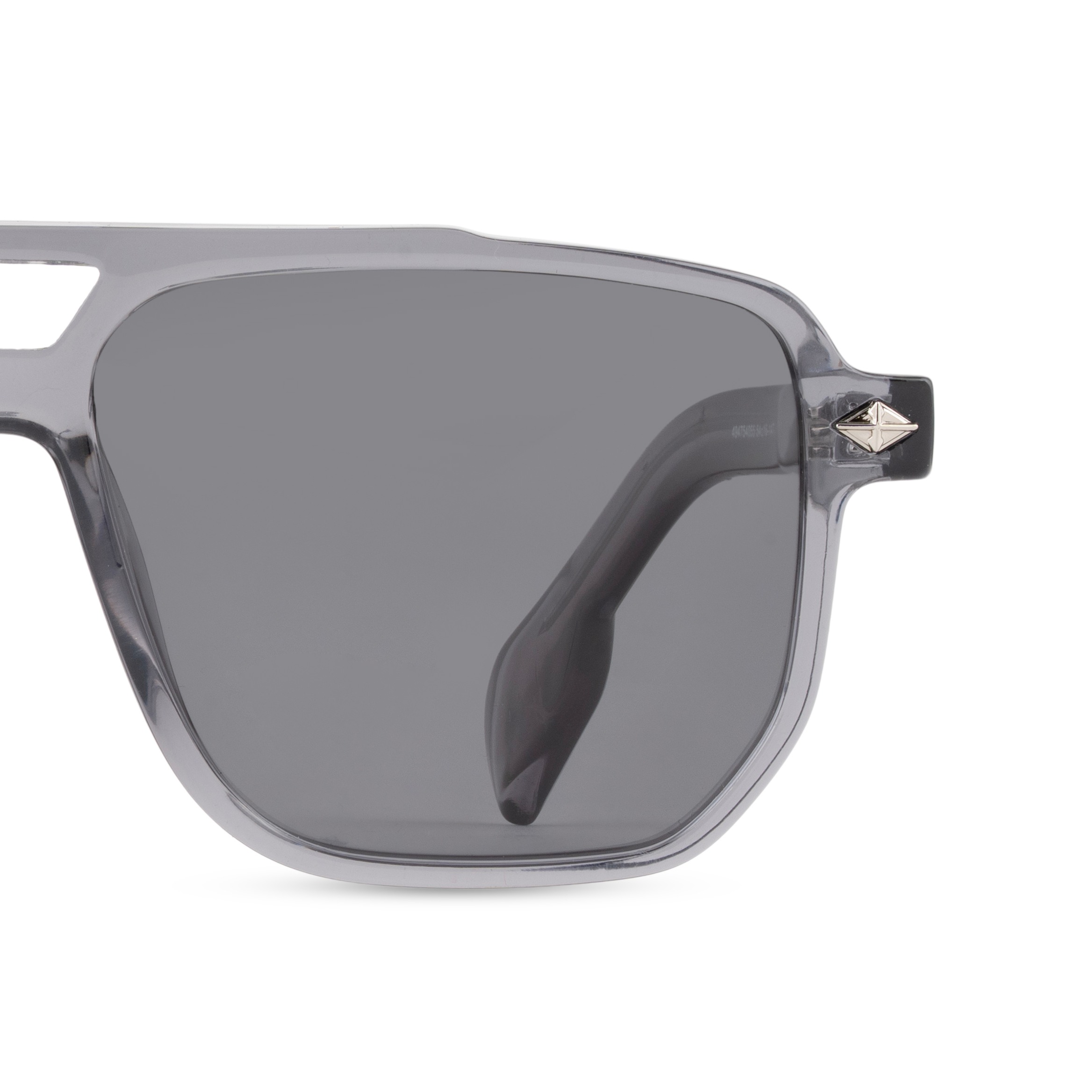 Grey Aviator Sunglasses for Men