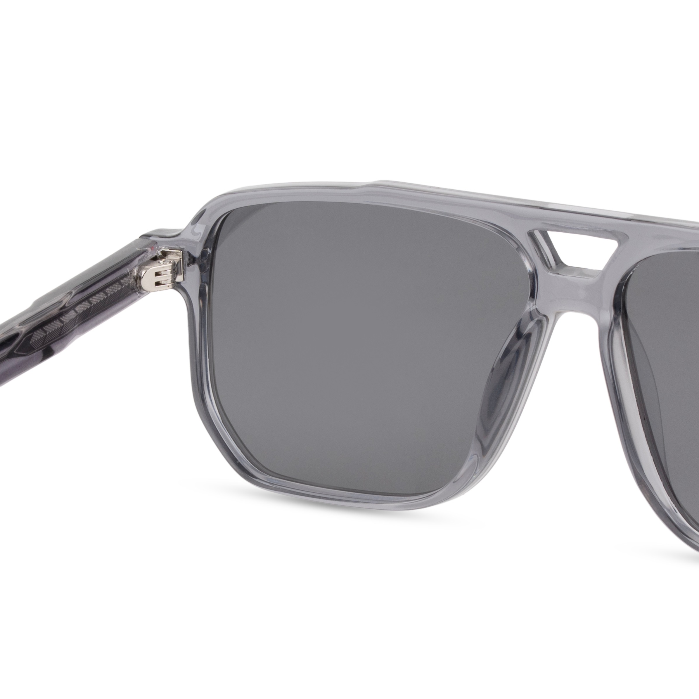 Grey Aviator Sunglasses for Men
