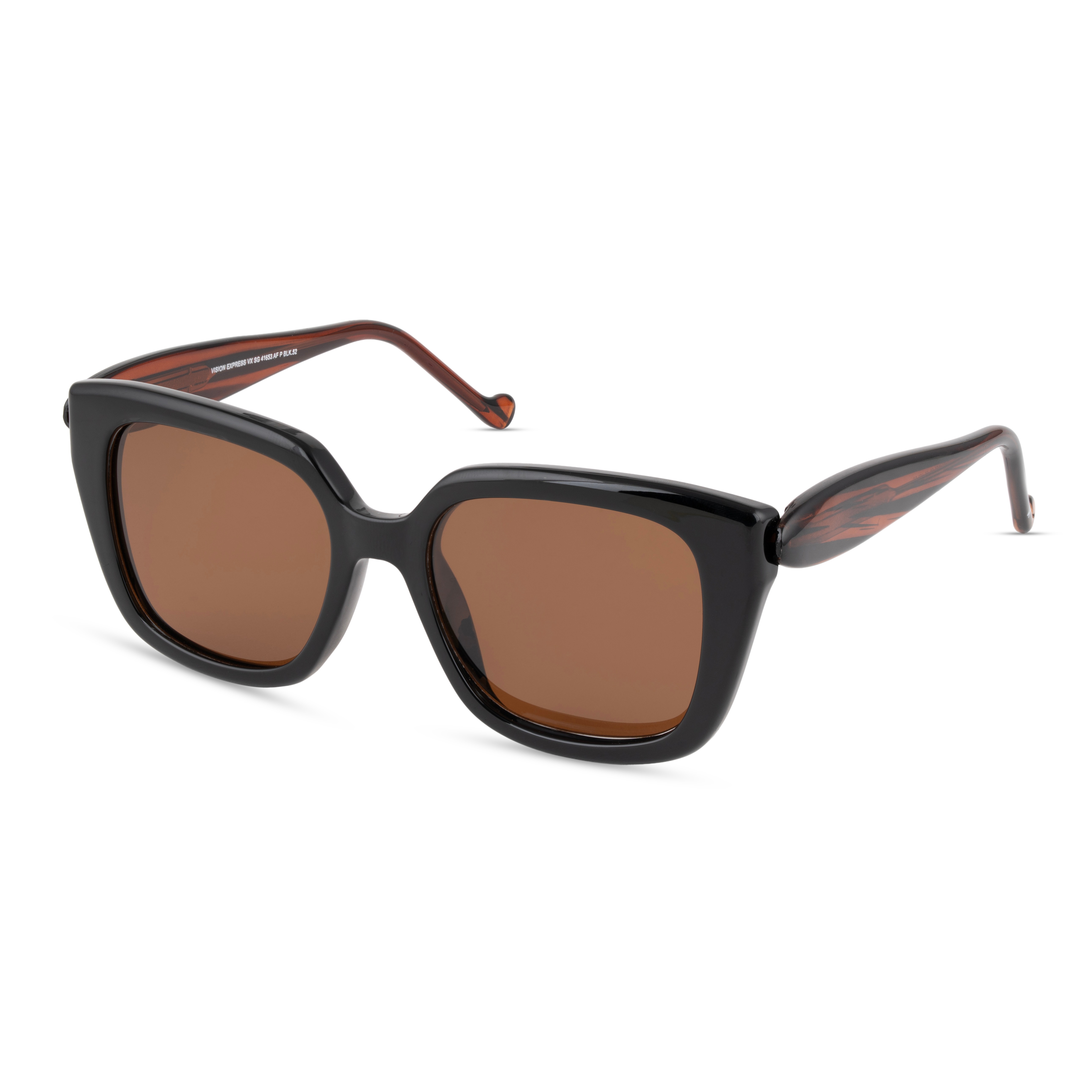 Black Square Sunglasses for Women
