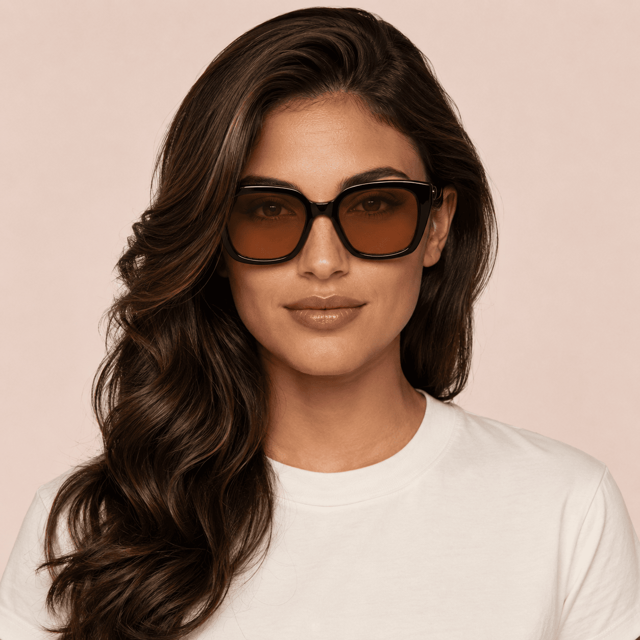 Black Square Sunglasses for Women