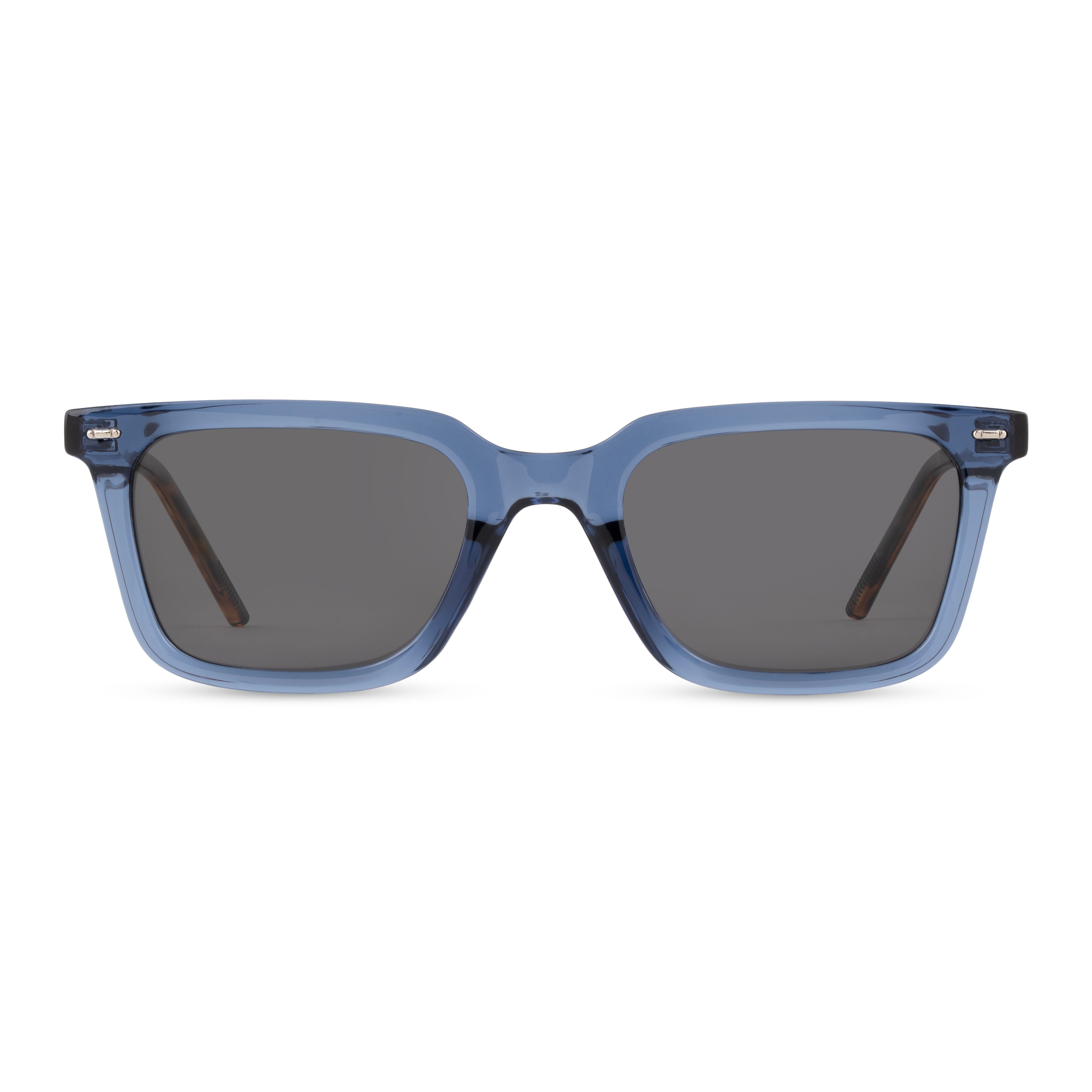 Blue Rectangle Sunglasses for Women