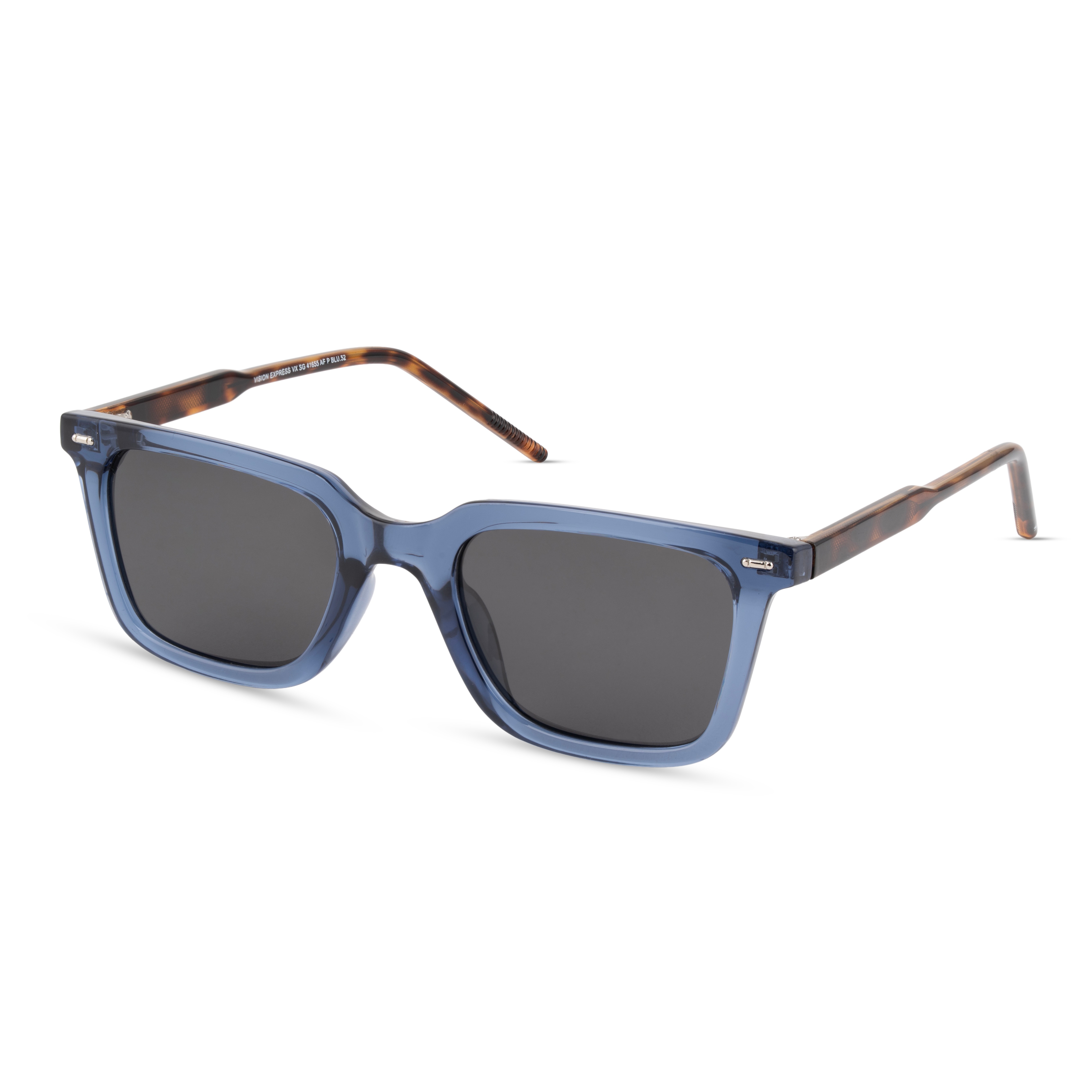 Blue Rectangle Sunglasses for Women