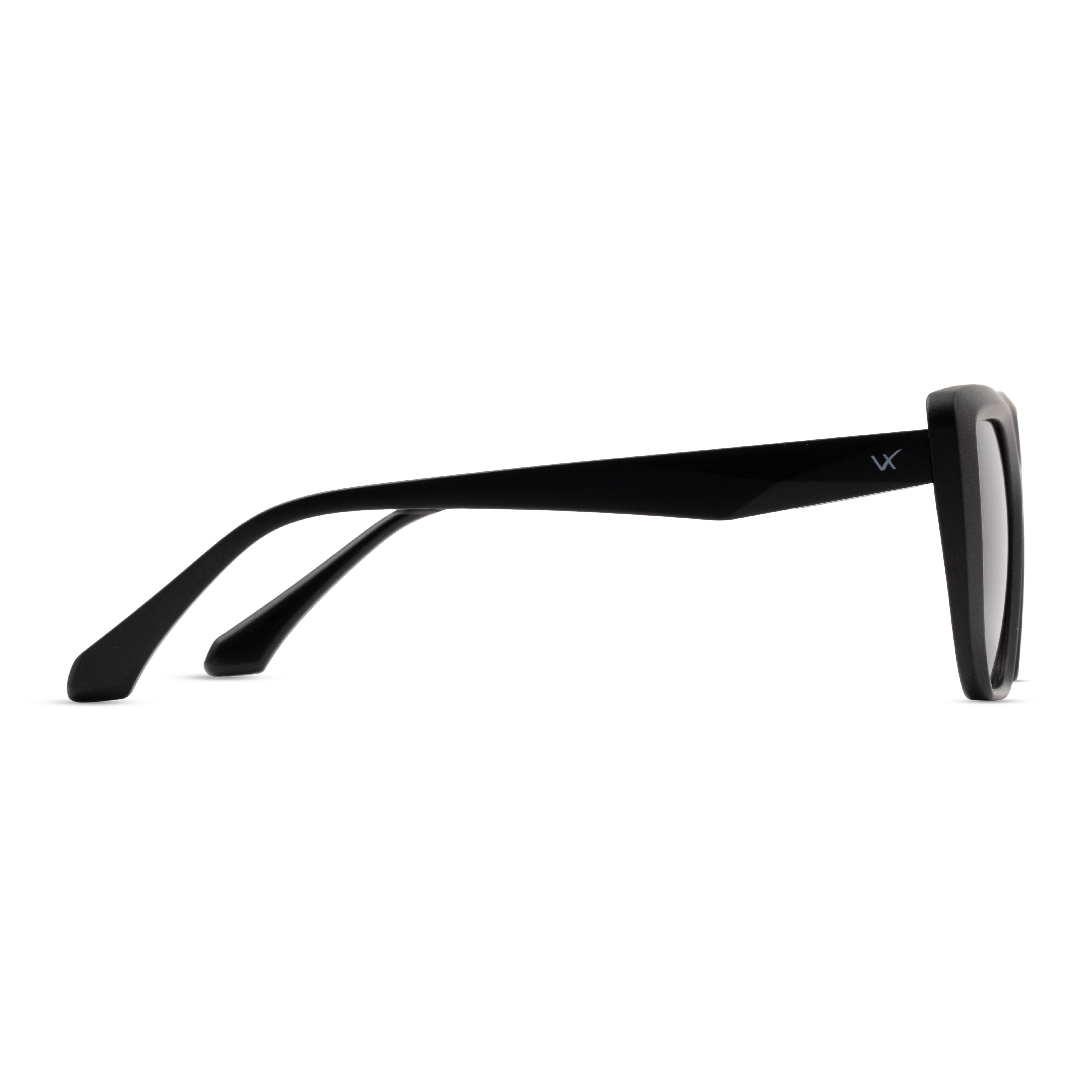 Black Rectangle Sunglasses for Women