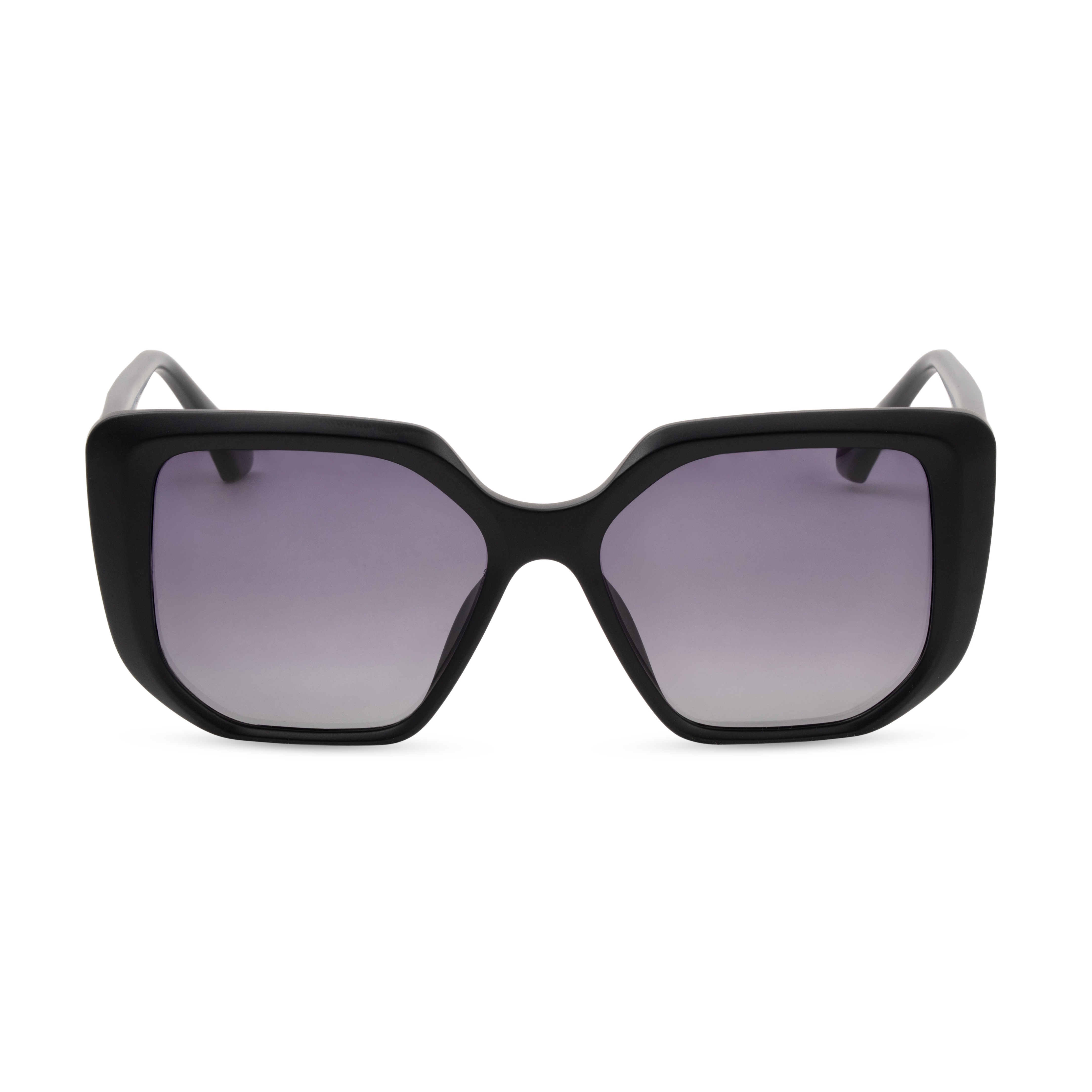Black Rectangle Sunglasses for Women